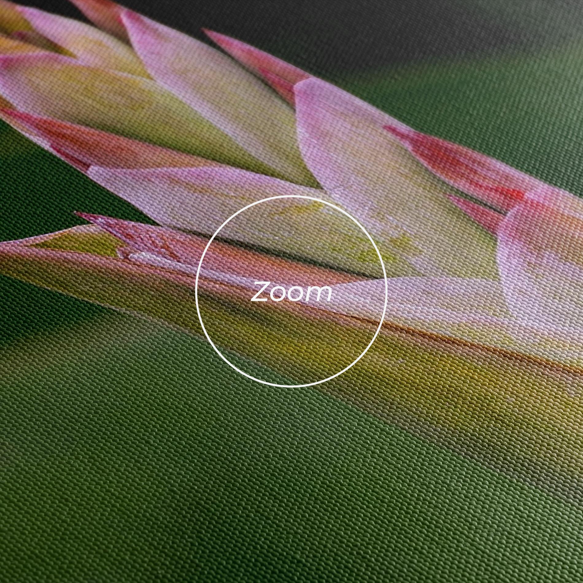 Leinwandbild Light Pink Exotic mockup 3