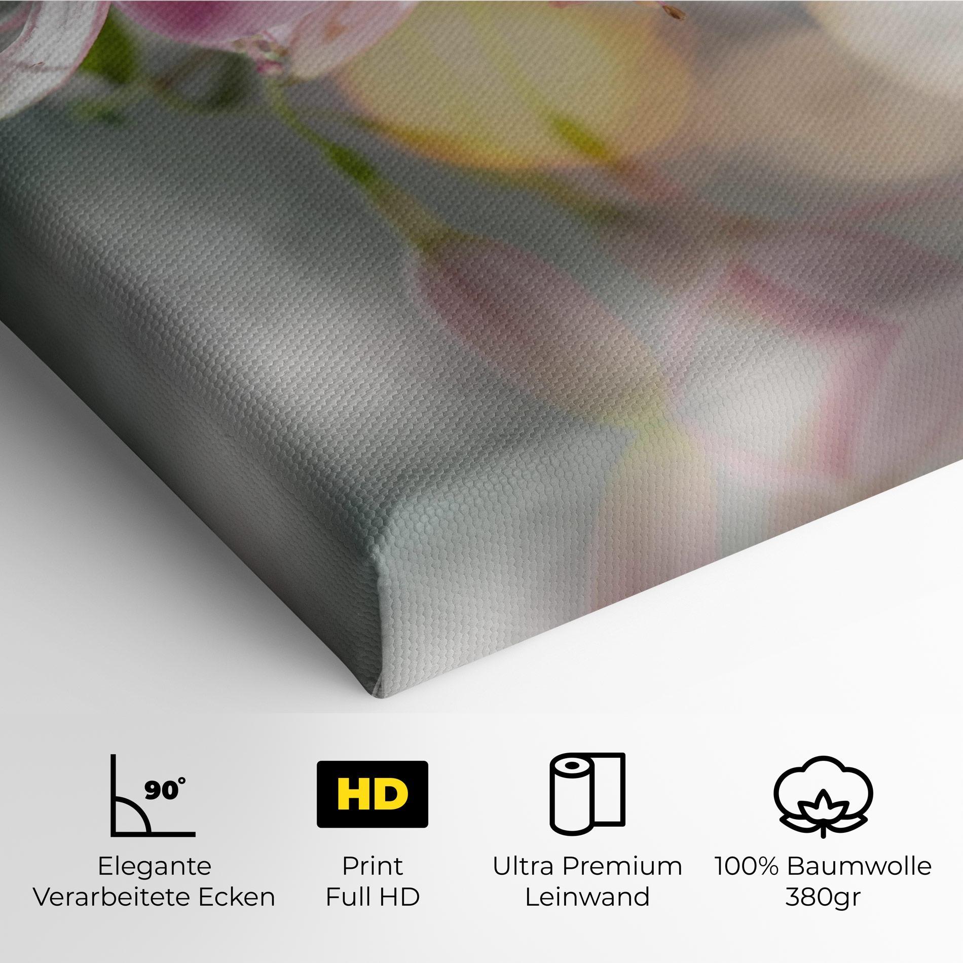 Leinwandbild Dreamy Pink Exotic mockup 4