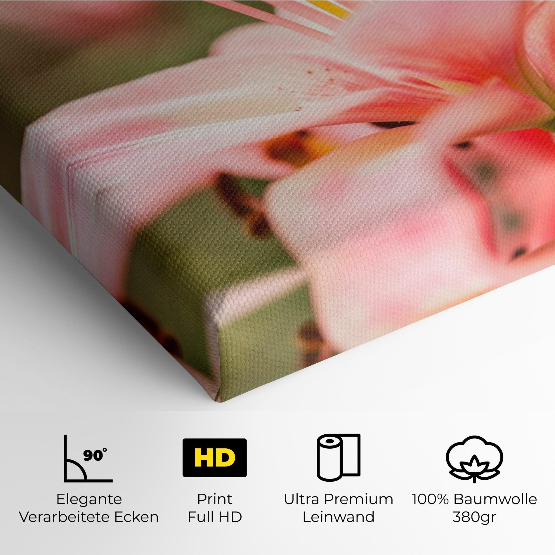 Leinwandbild Flower mockup 4