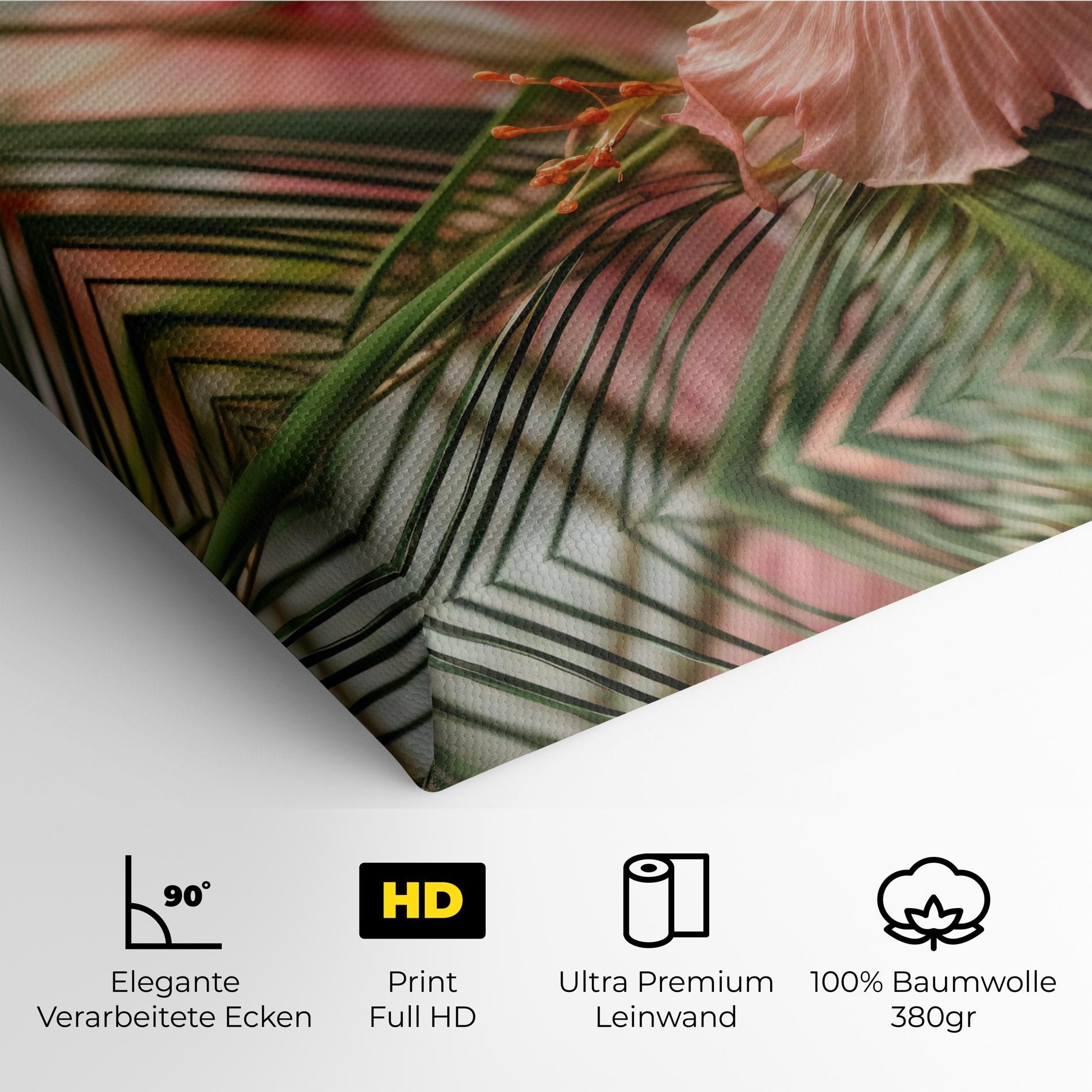 Sunset Exotic Flower mockup 4
