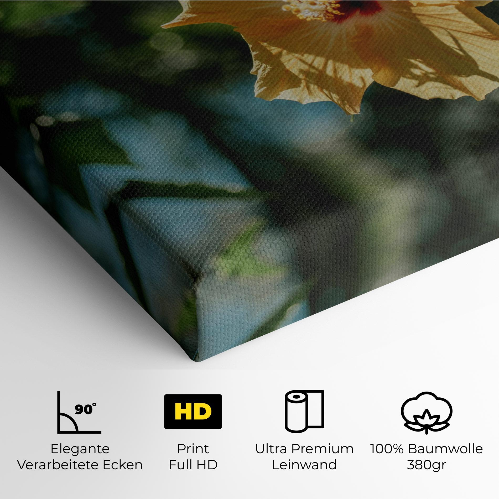 Leinwandbild Yellow Pretty Exotic mockup 4