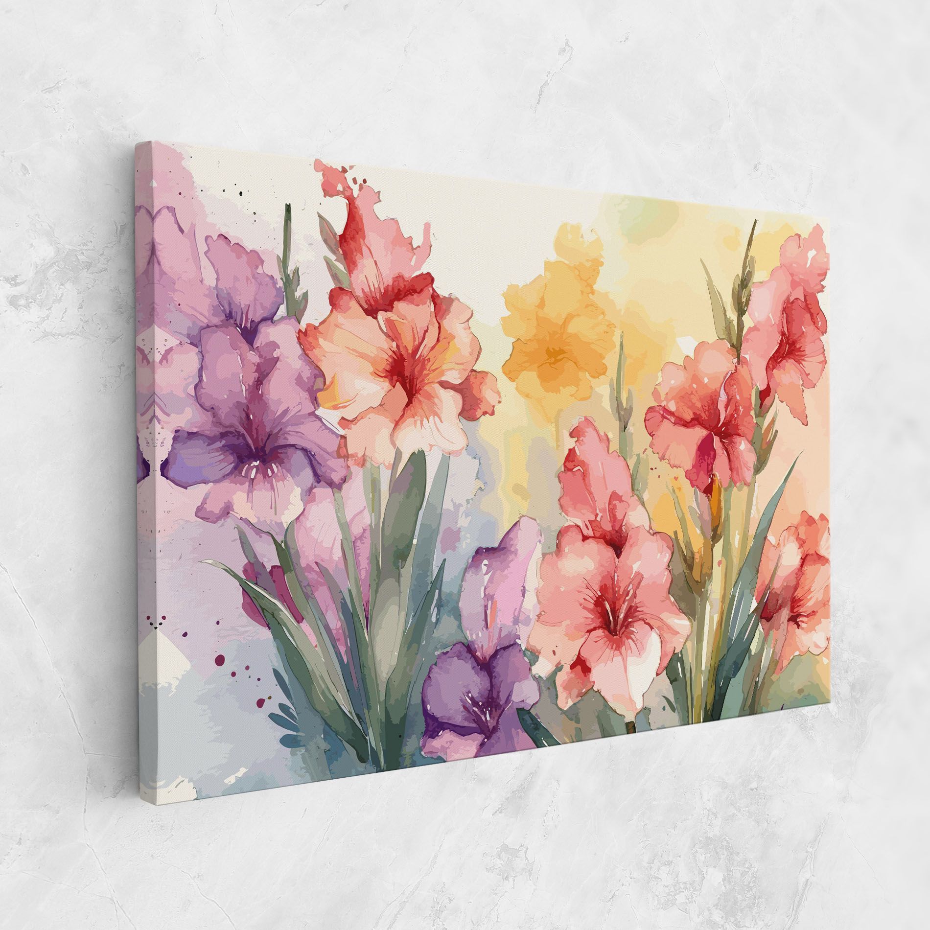 Exotic Watercolor mockup 1