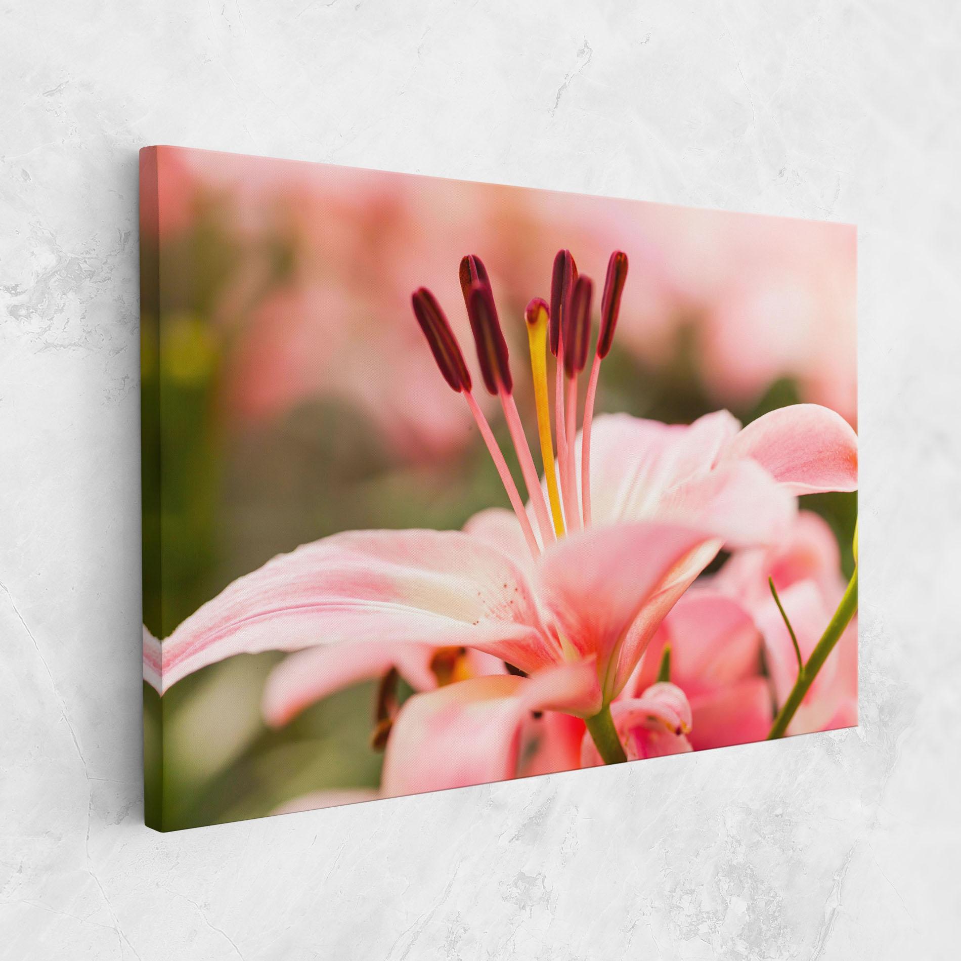 Leinwandbild Flower mockup 1