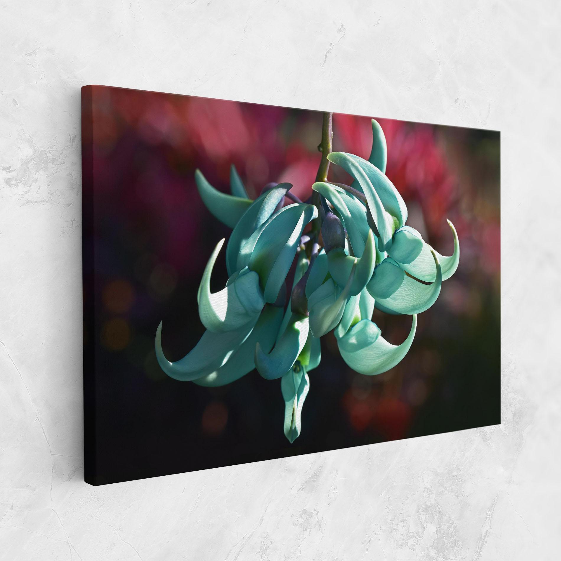 Leinwandbild Pastel Green Plant mockup 1