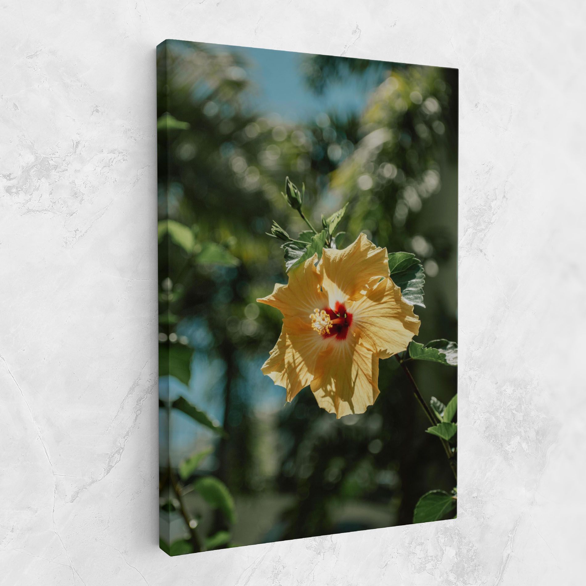 Yellow Pretty Exotic mockup 1