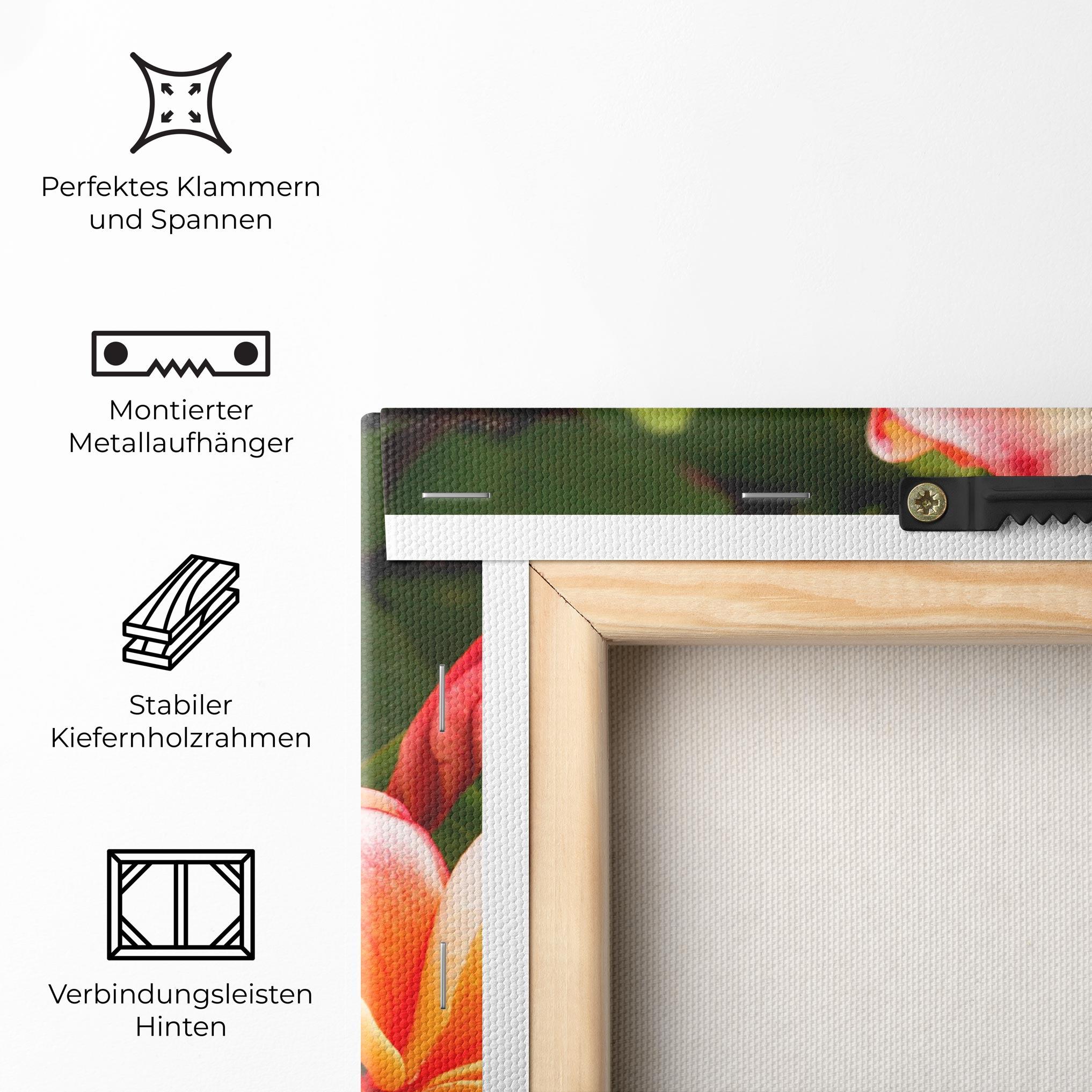 Leinwandbild Pretty Plumeria mockup 5