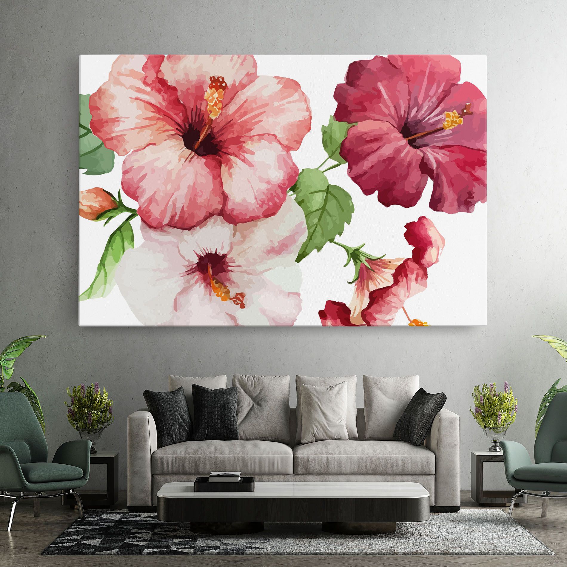 Exotic Flower Paint mockup 7