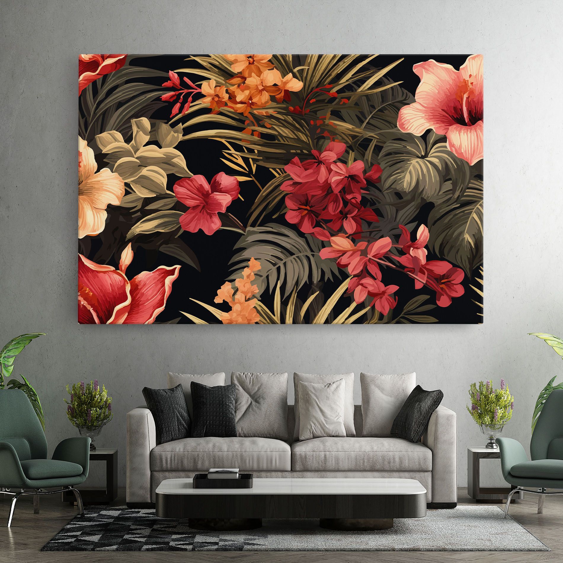 Exotic Flower Plant mockup 7