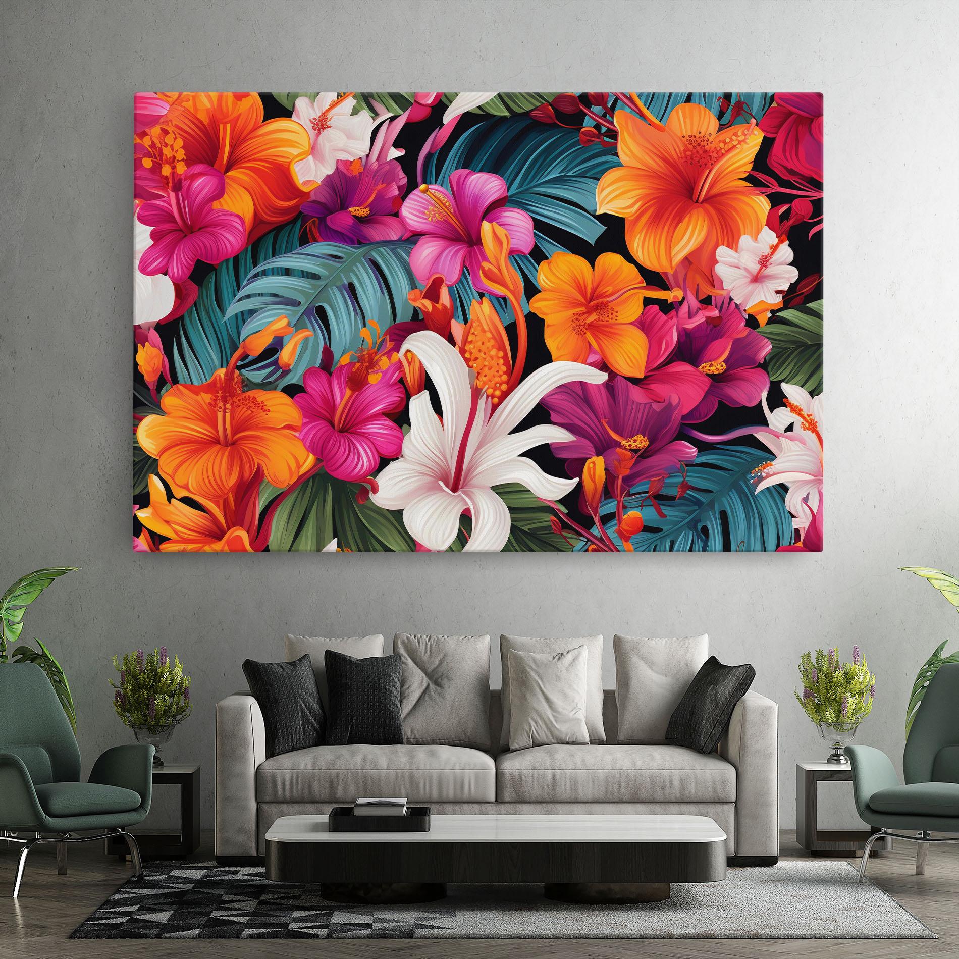 Leinwandbild Exotic Patern mockup 7