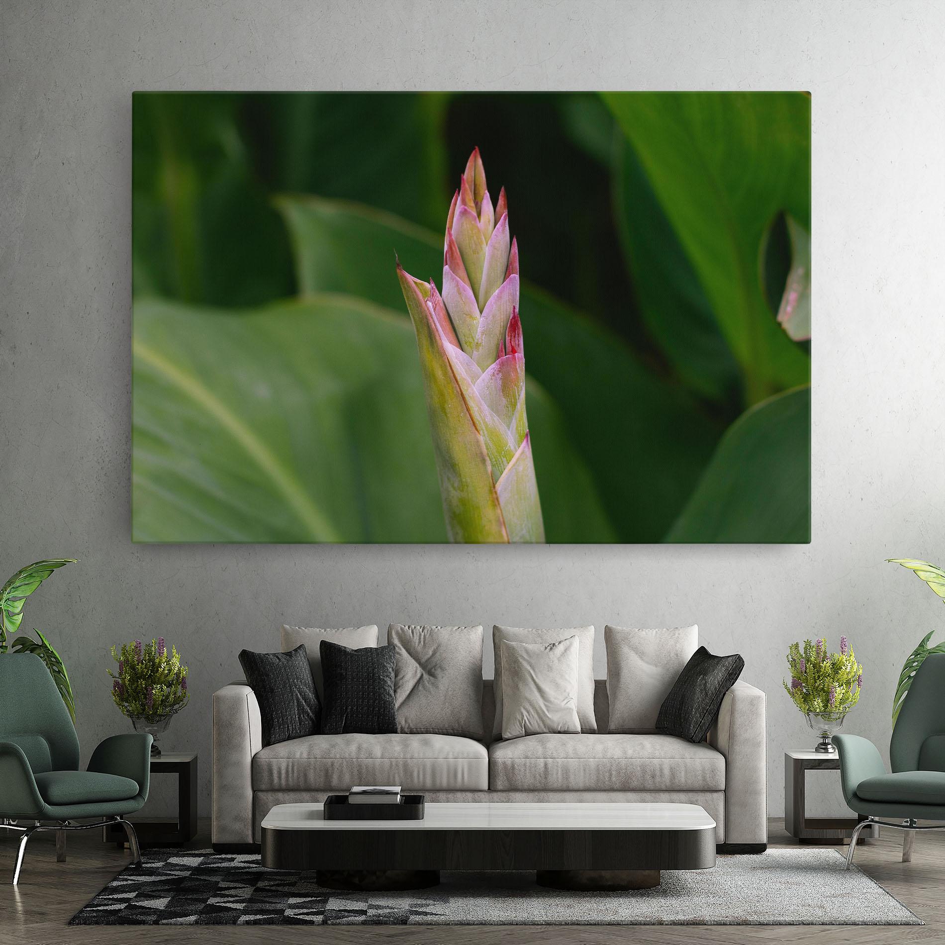 Leinwandbild Light Pink Exotic mockup 7