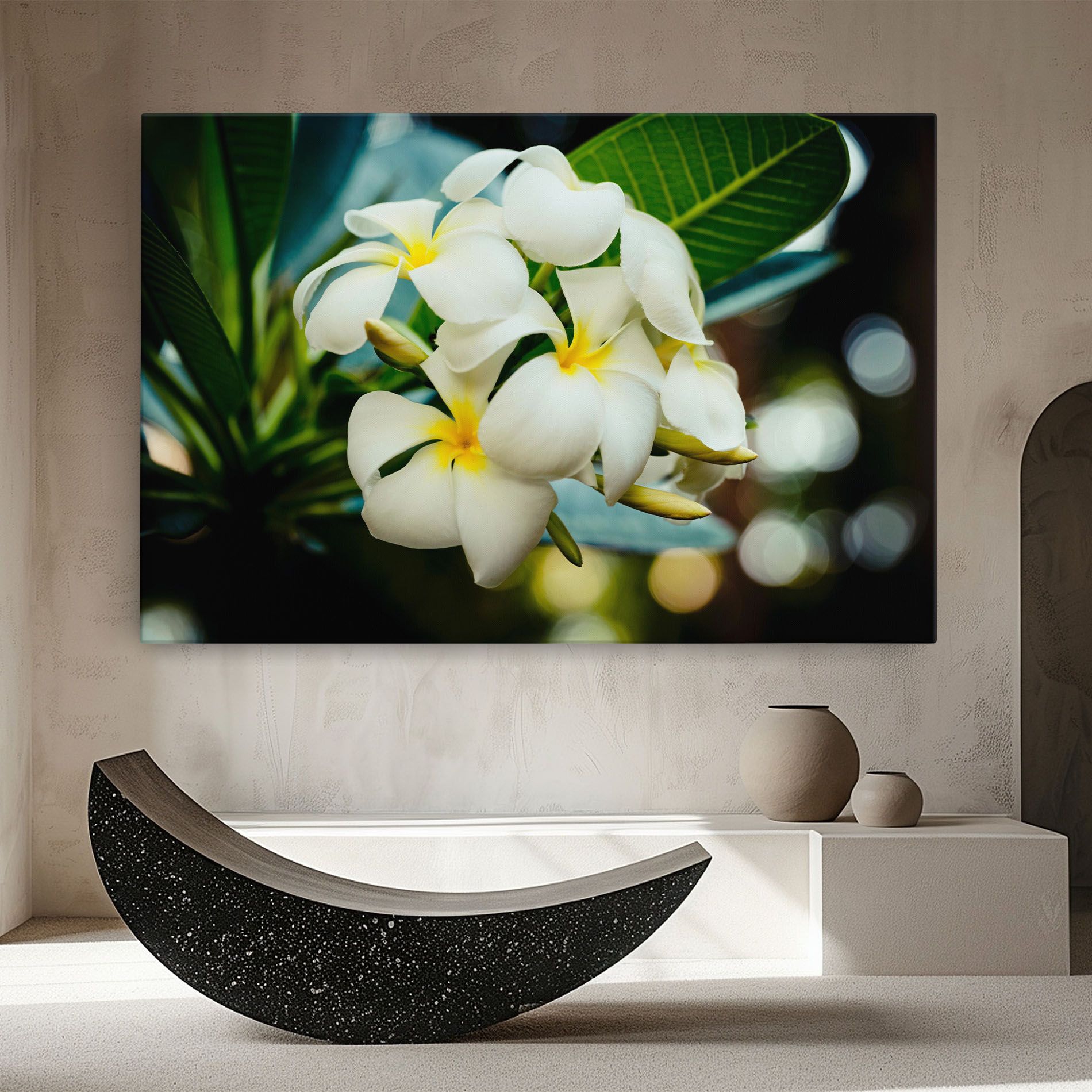 Beautiful White Exotic mockup 8