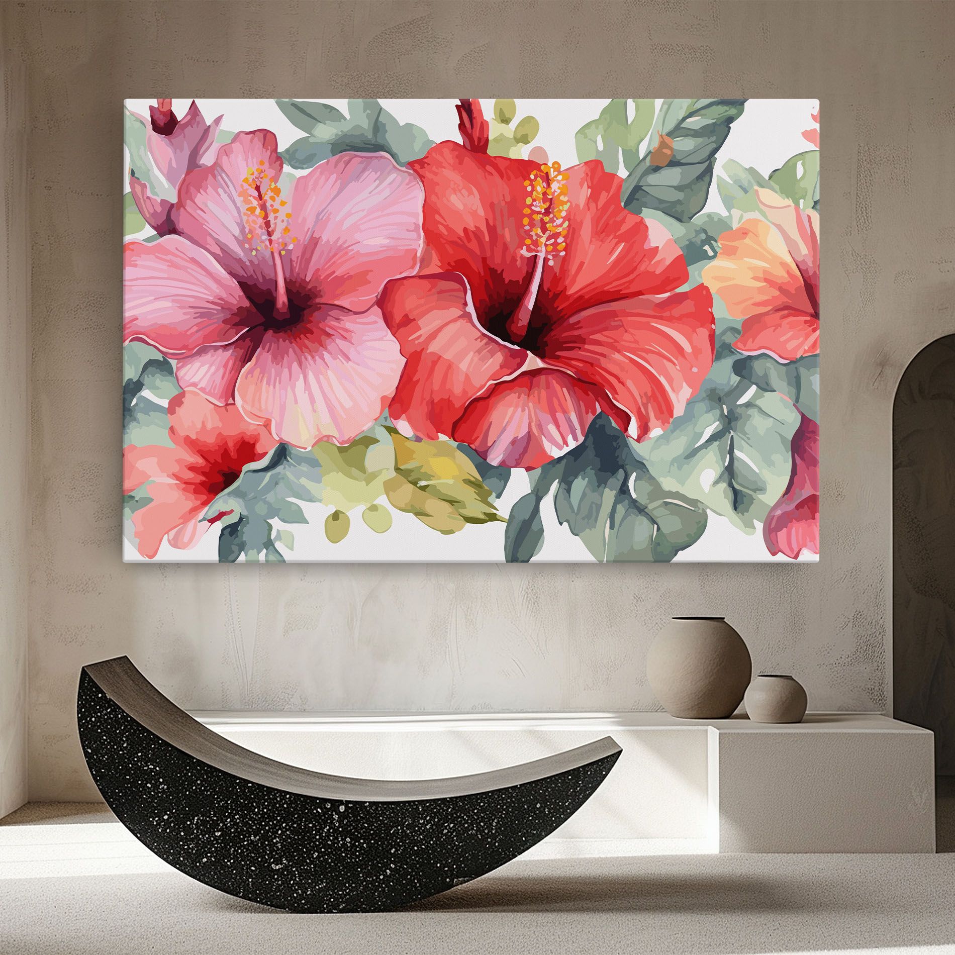 Pink Red Exotic mockup 8