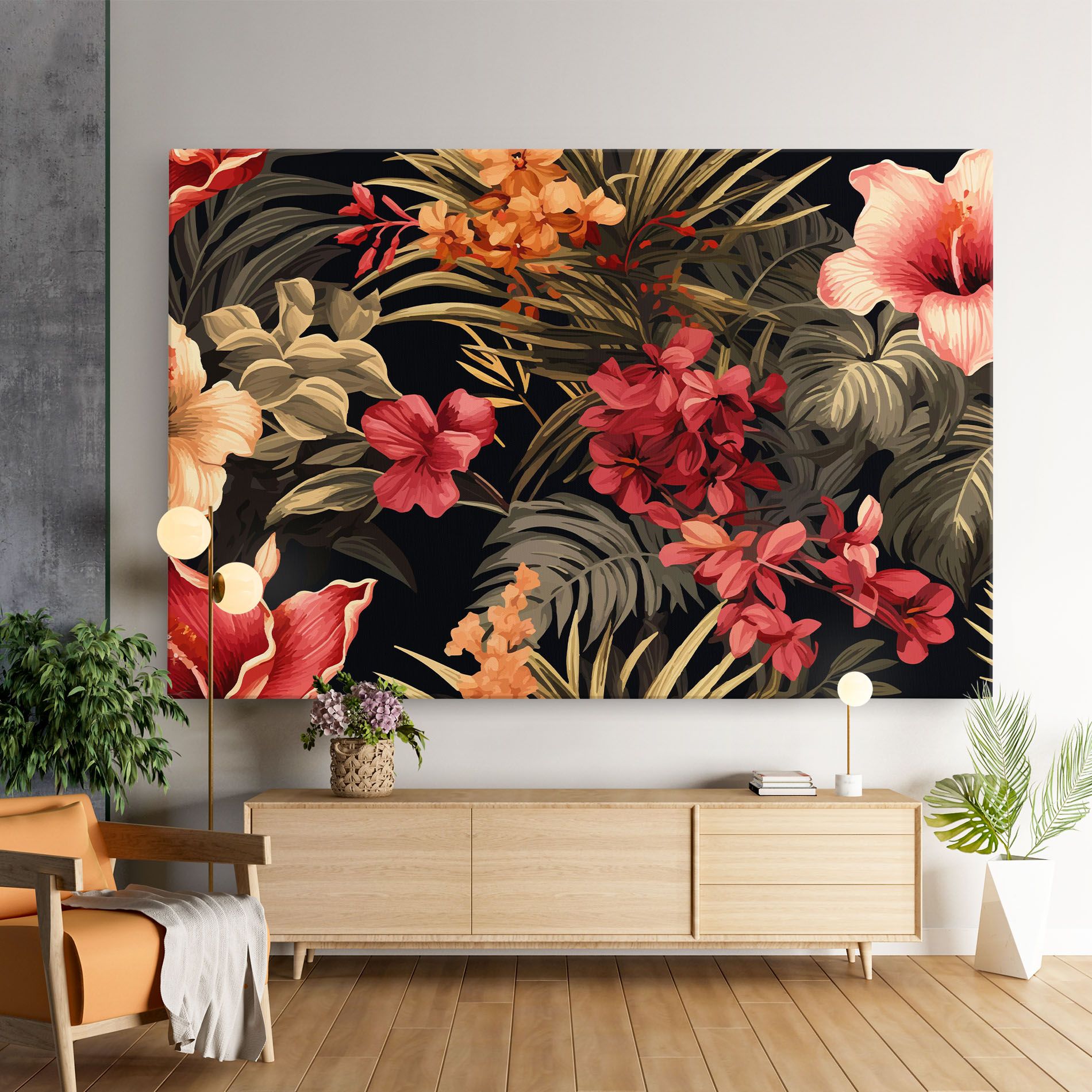 Exotic Flower Plant mockup 9