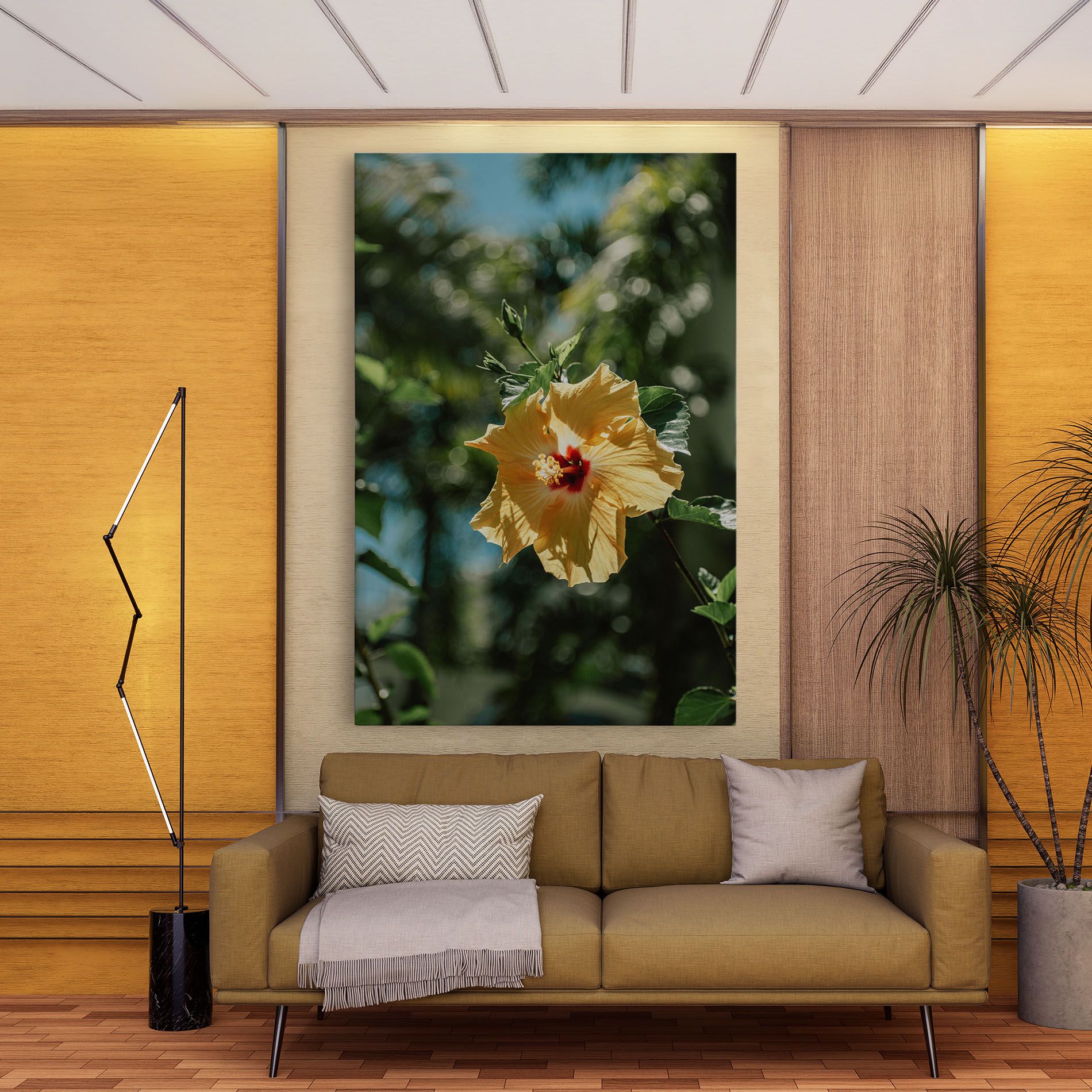 Yellow Pretty Exotic mockup 9