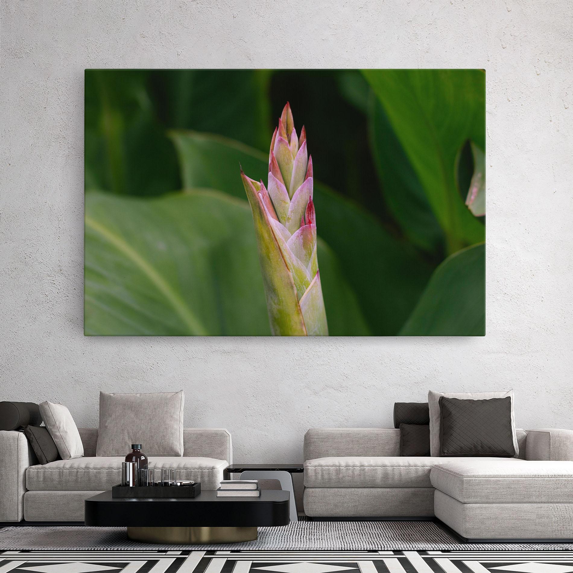 Leinwandbild Light Pink Exotic mockup 2