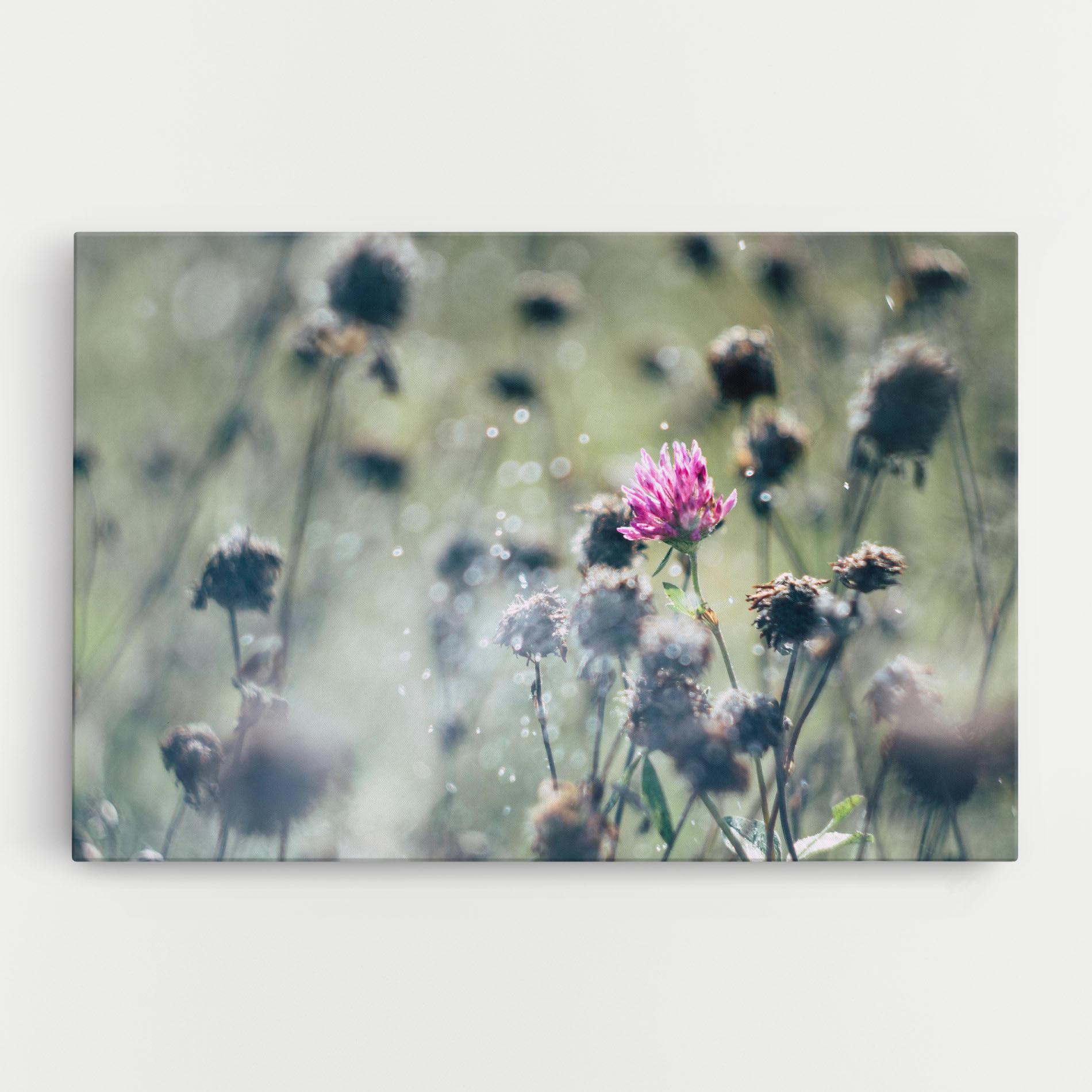 Leinwandbild Dreamy Purple Flower mockup 0