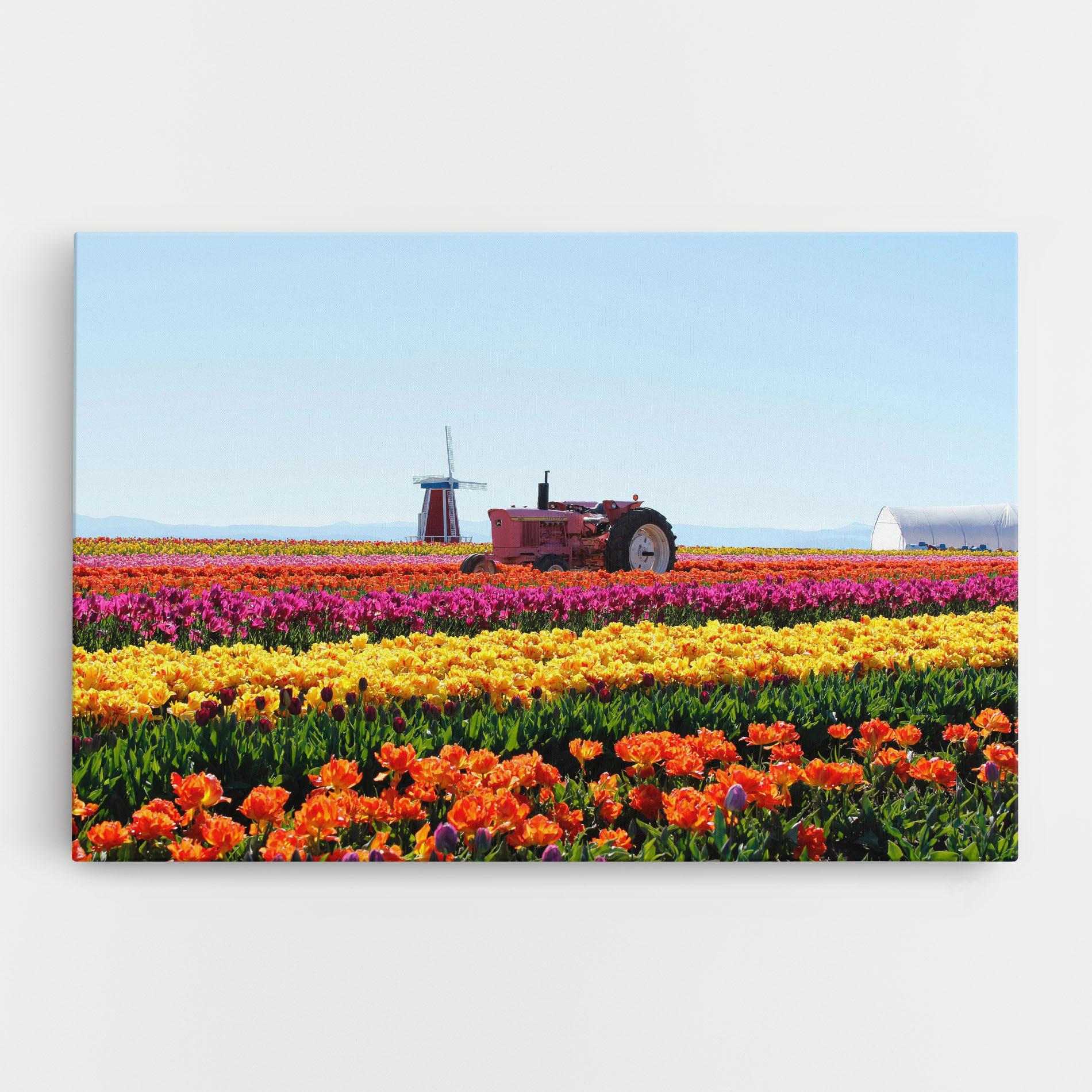 Leinwandbild Working Wild Field mockup 0