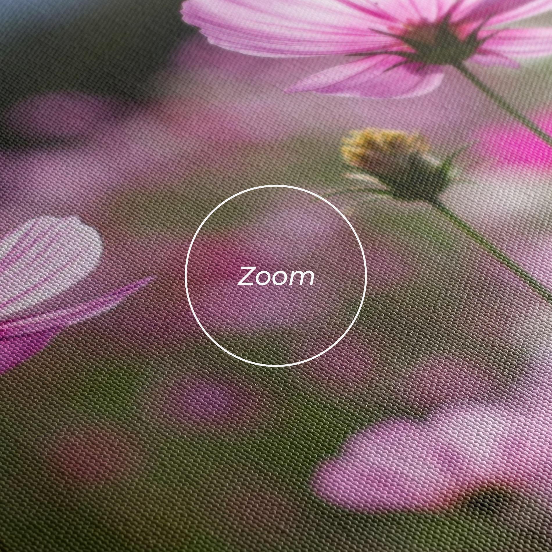 Leinwandbild Cosmos Flower mockup 3