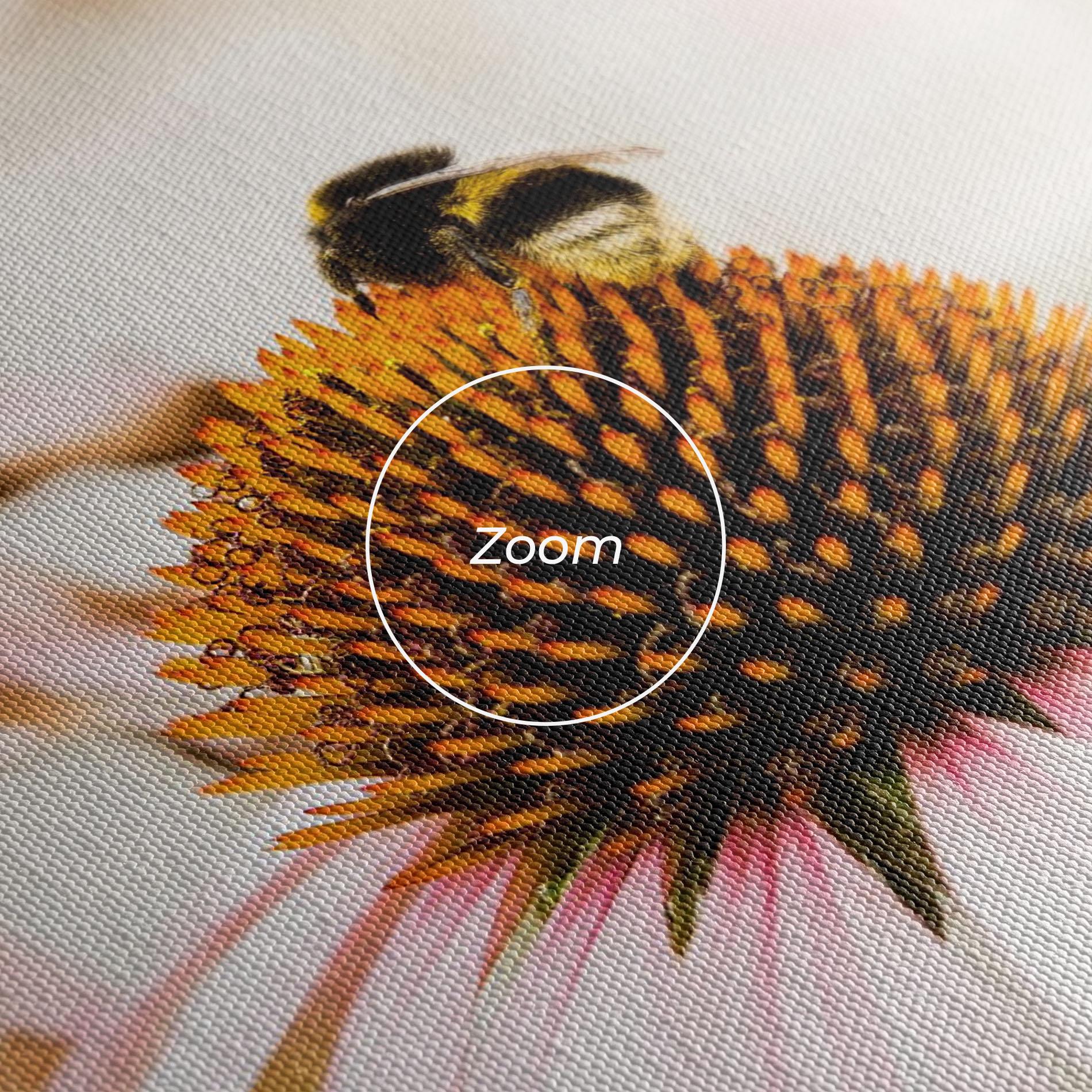 Leinwandbild Daylight Flower mockup 3