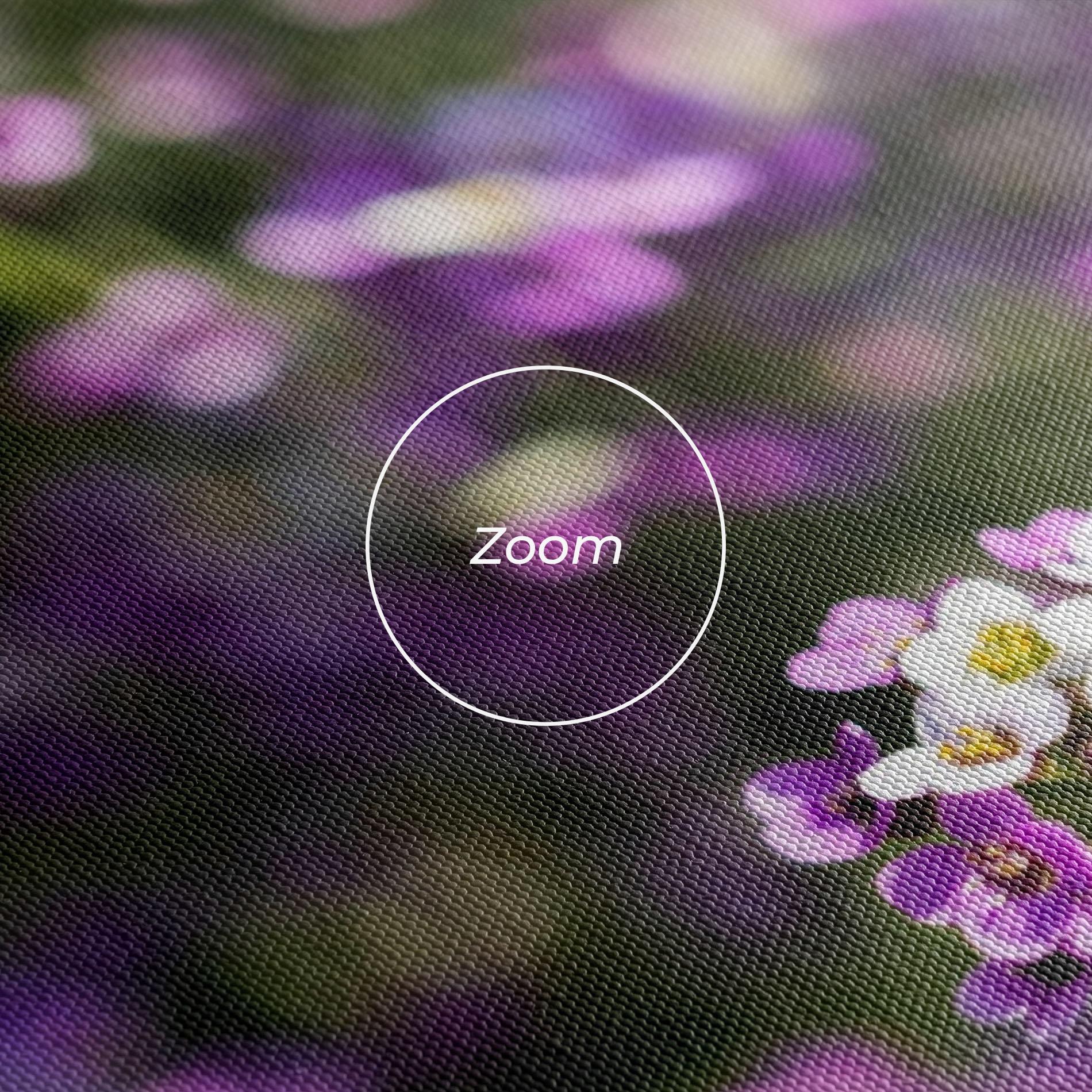 Leinwandbild Wild Purple Field mockup 3