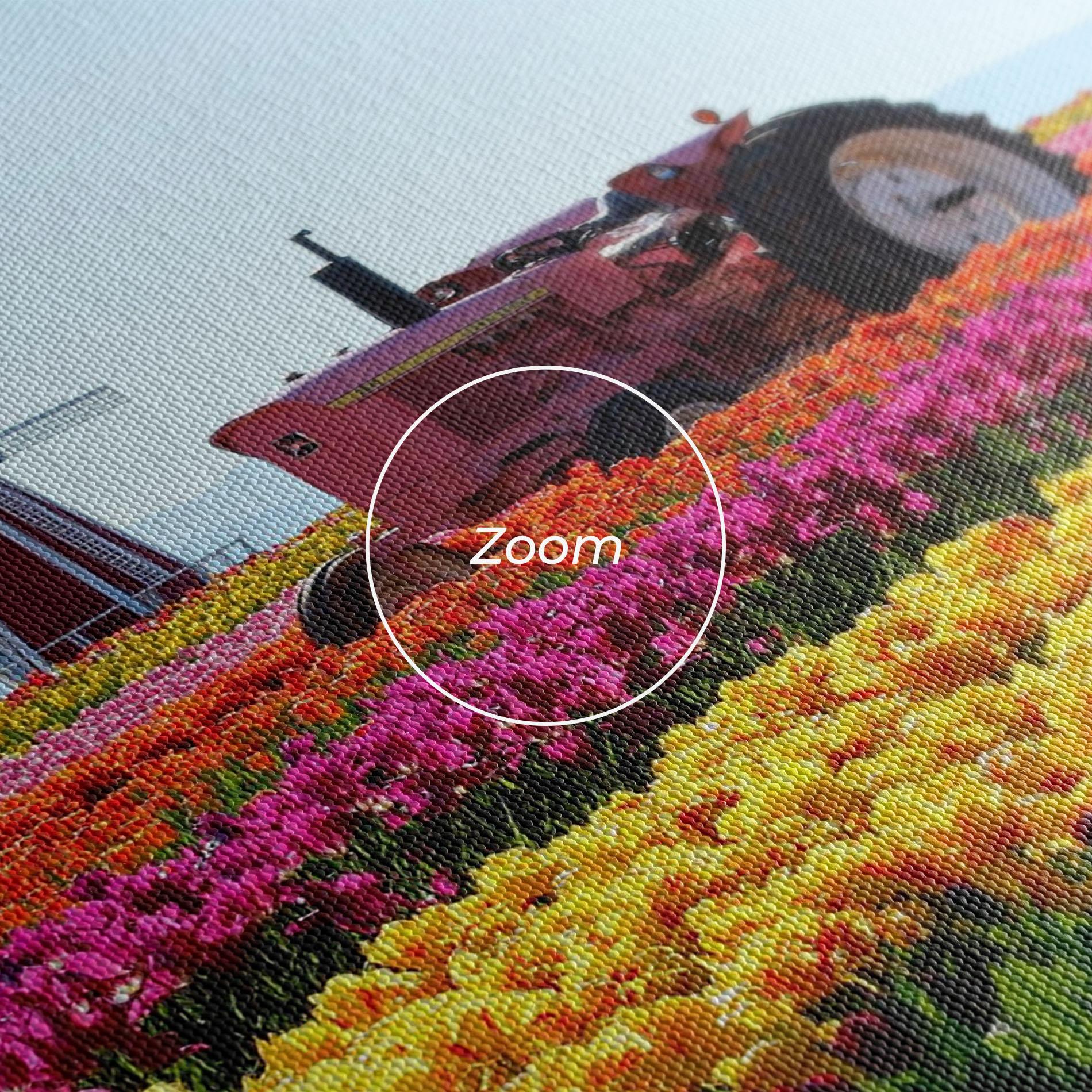 Leinwandbild Working Wild Field mockup 3