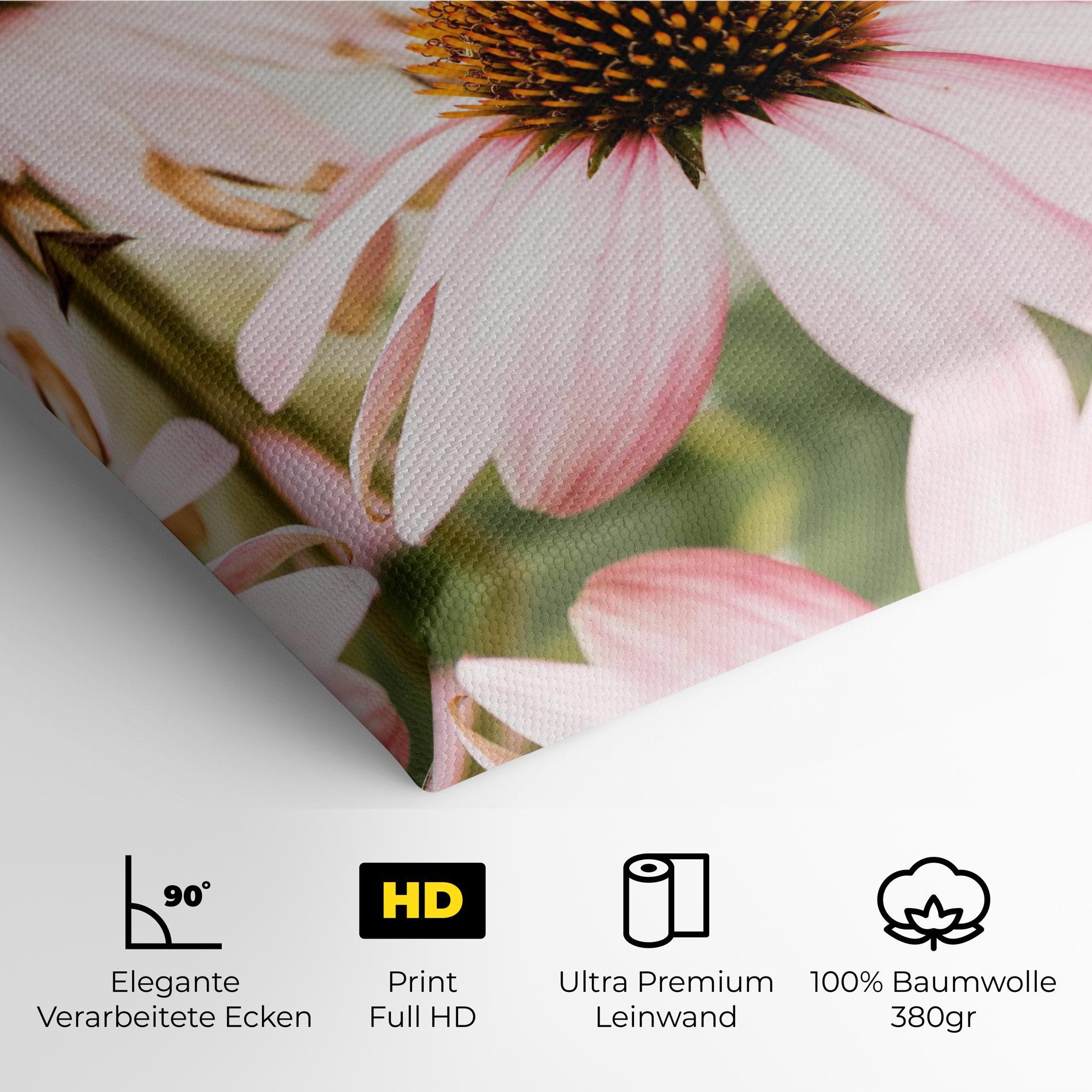 Leinwandbild Daylight Flower mockup 4