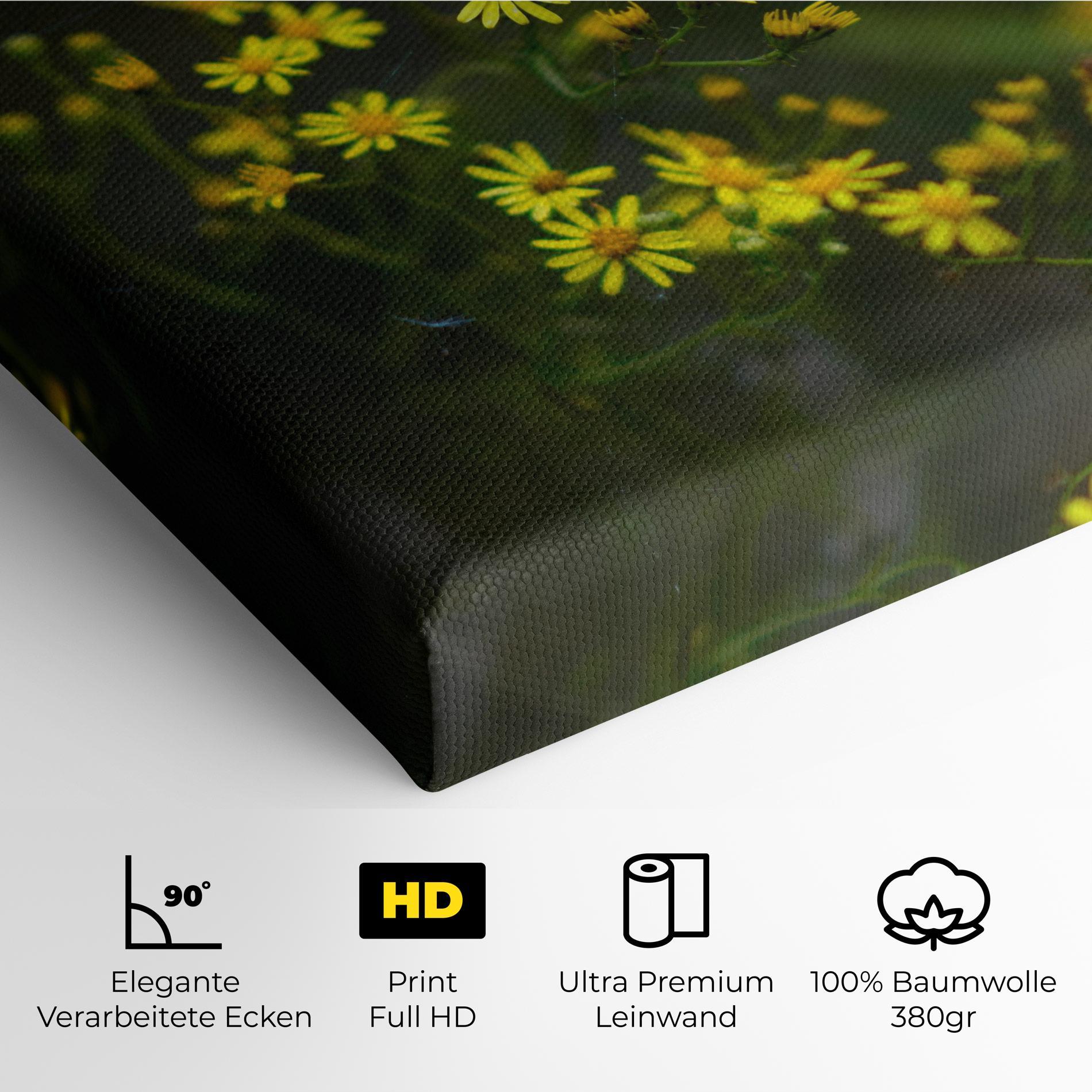 Leinwandbild Small Wild Flowers mockup 4