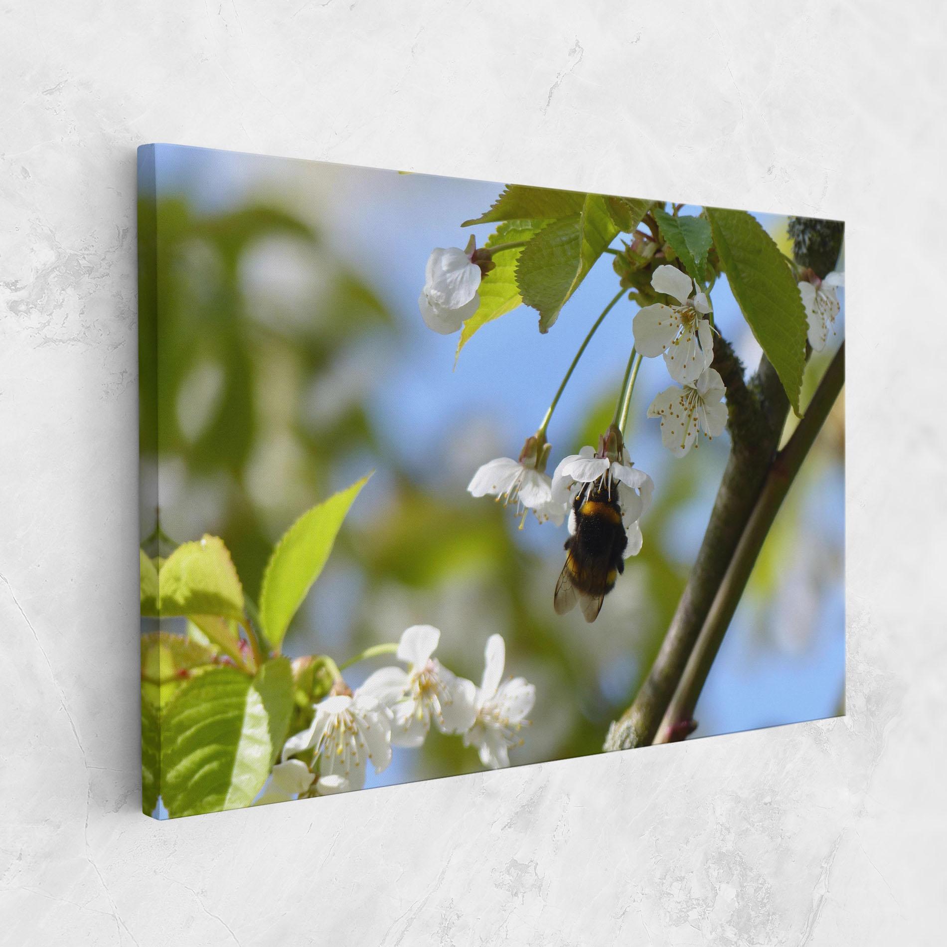 Leinwandbild Bee Wild Tree mockup 1