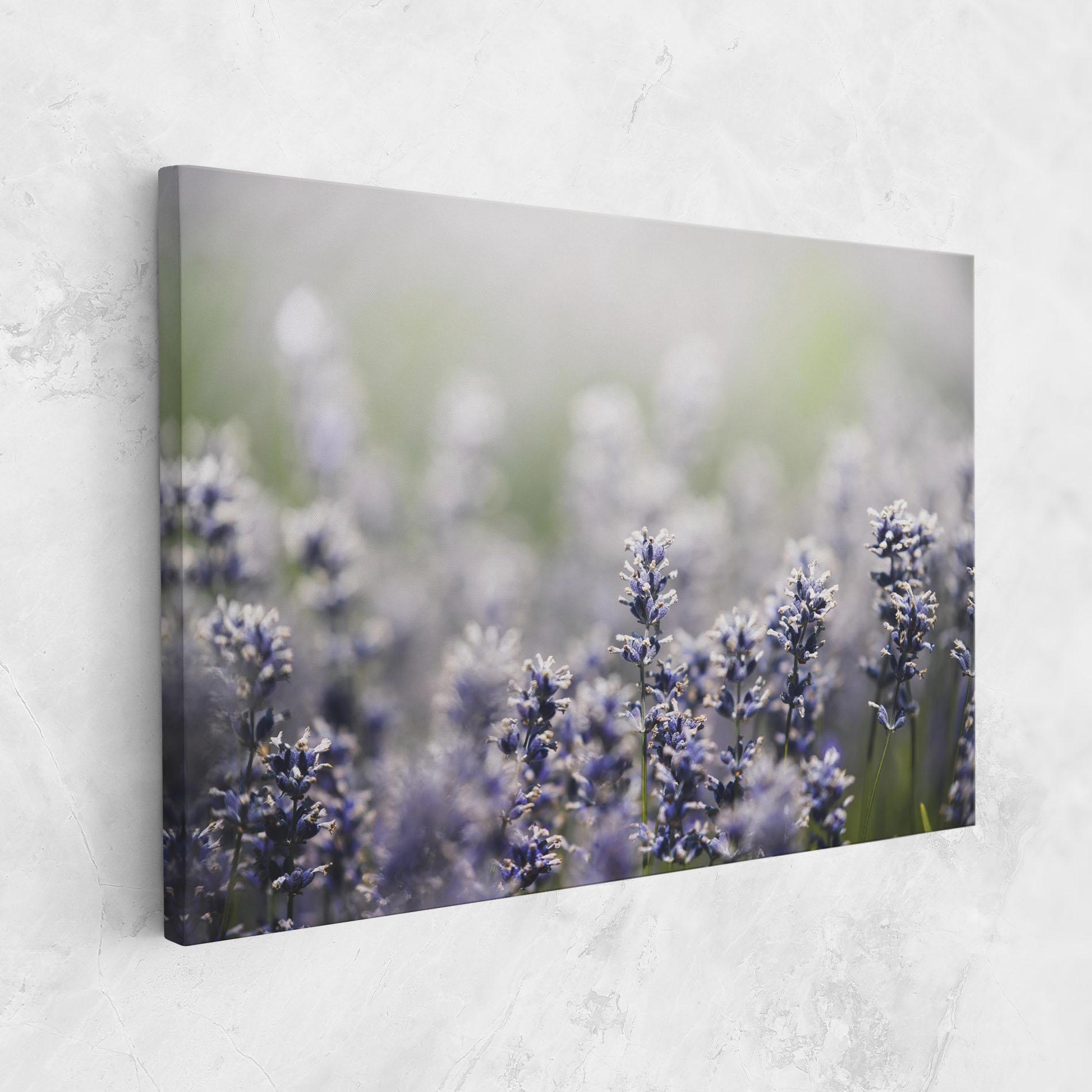 Leinwandbild White Purple Wild mockup 1