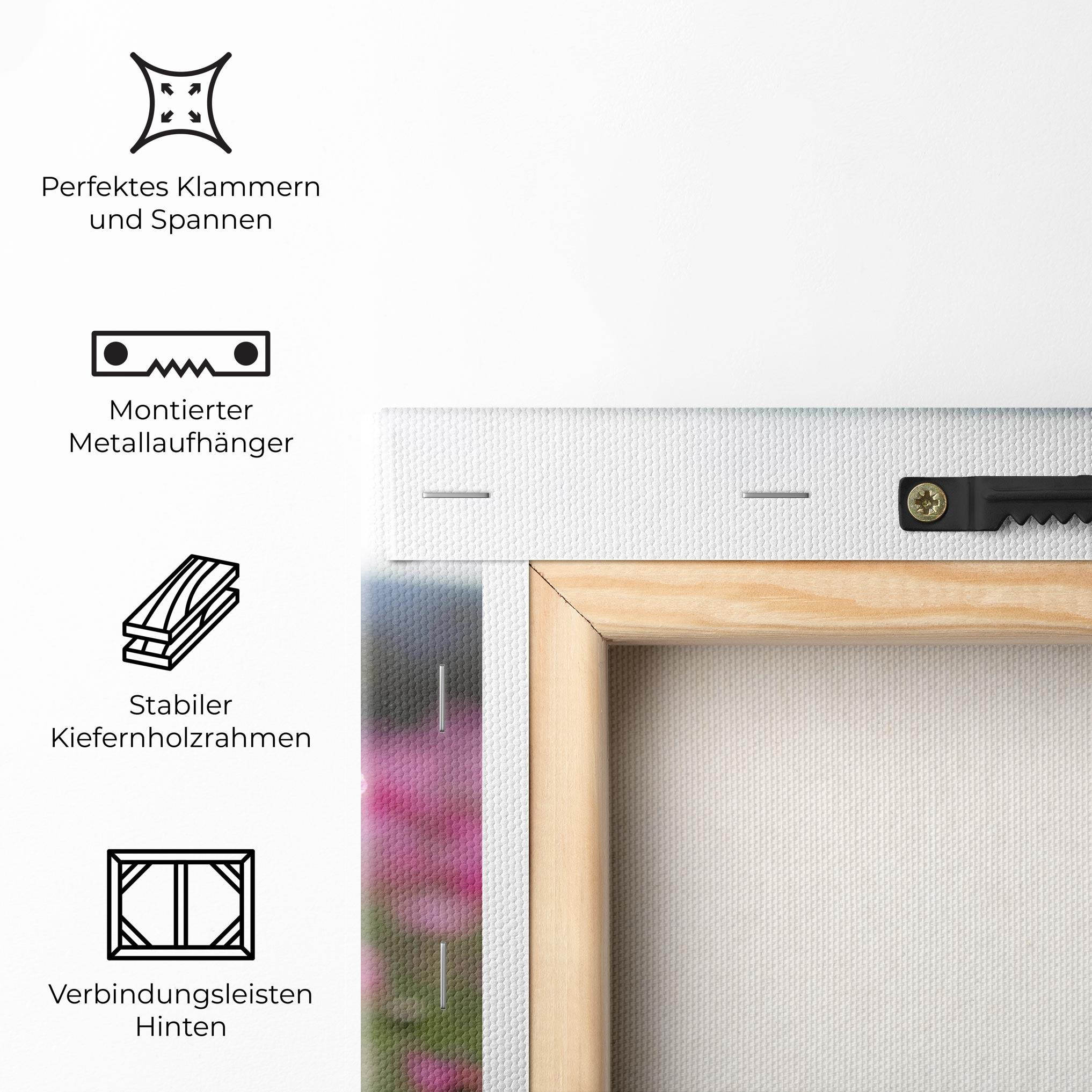 Leinwandbild Cosmos Flower mockup 5