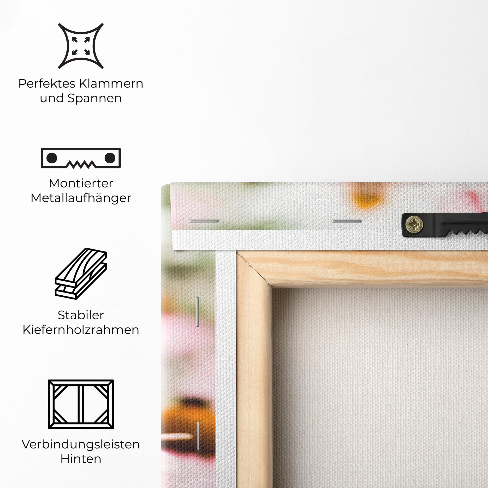 Leinwandbild Daylight Flower mockup 5