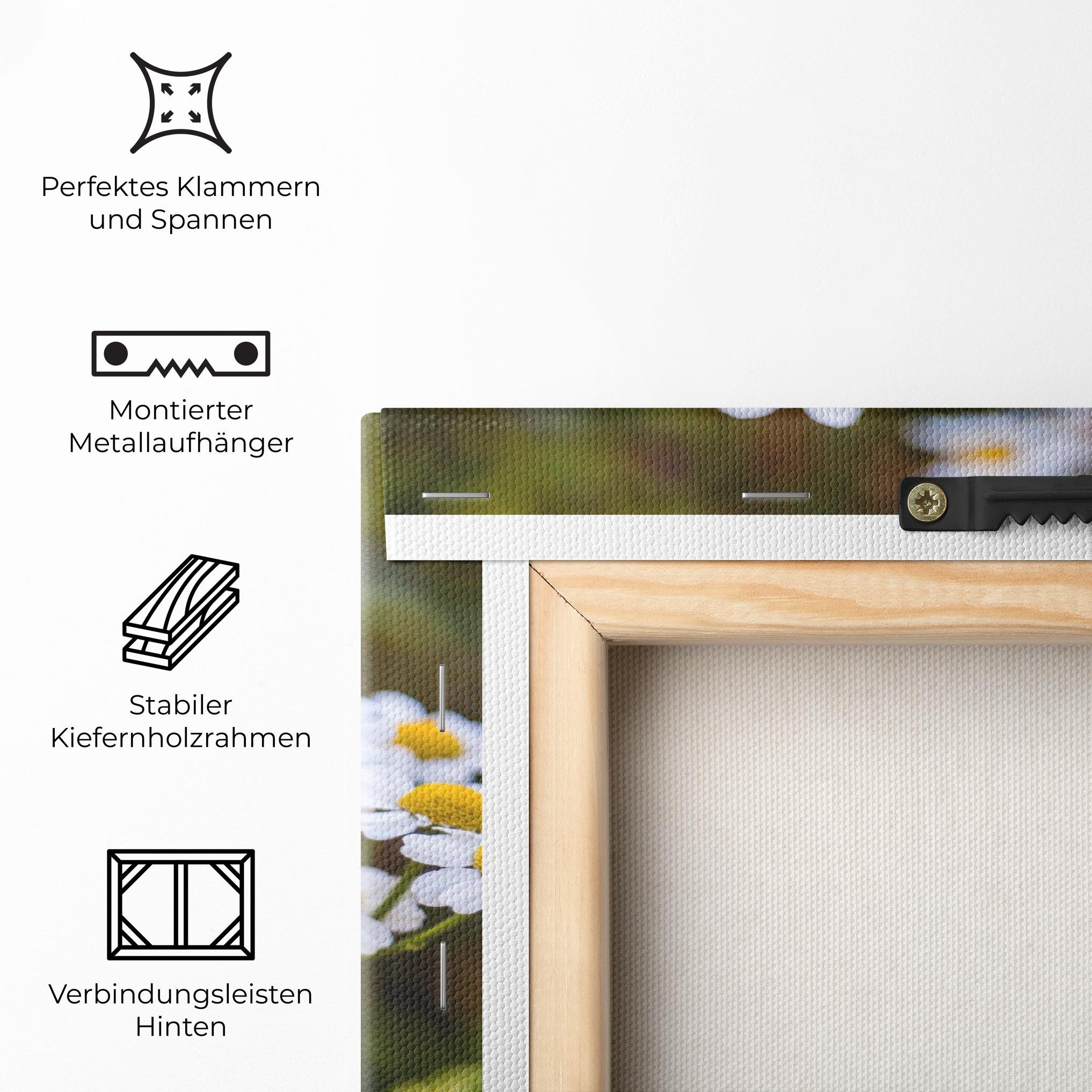 Leinwandbild Flowers Garden mockup 5