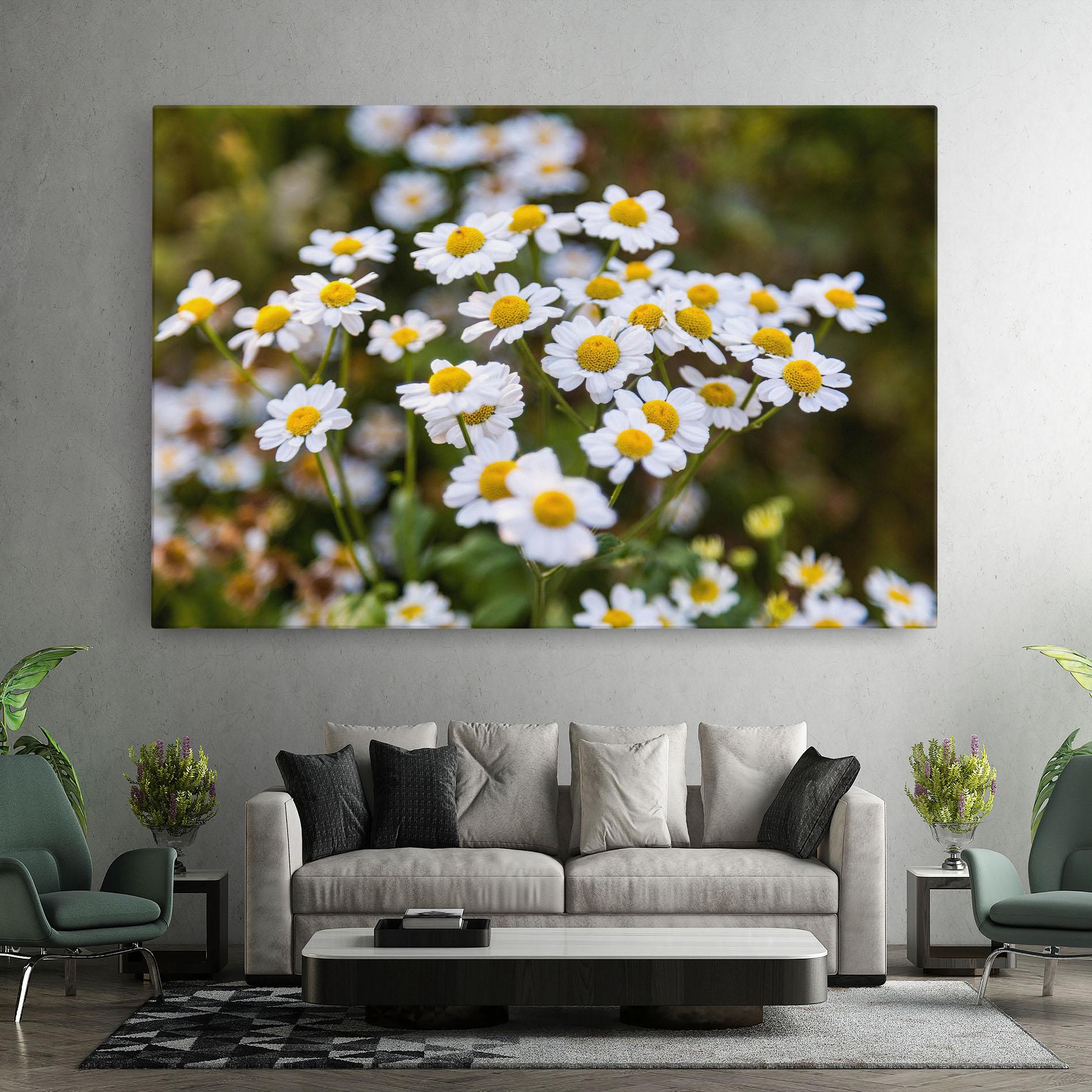 Leinwandbild Flowers Garden mockup 7