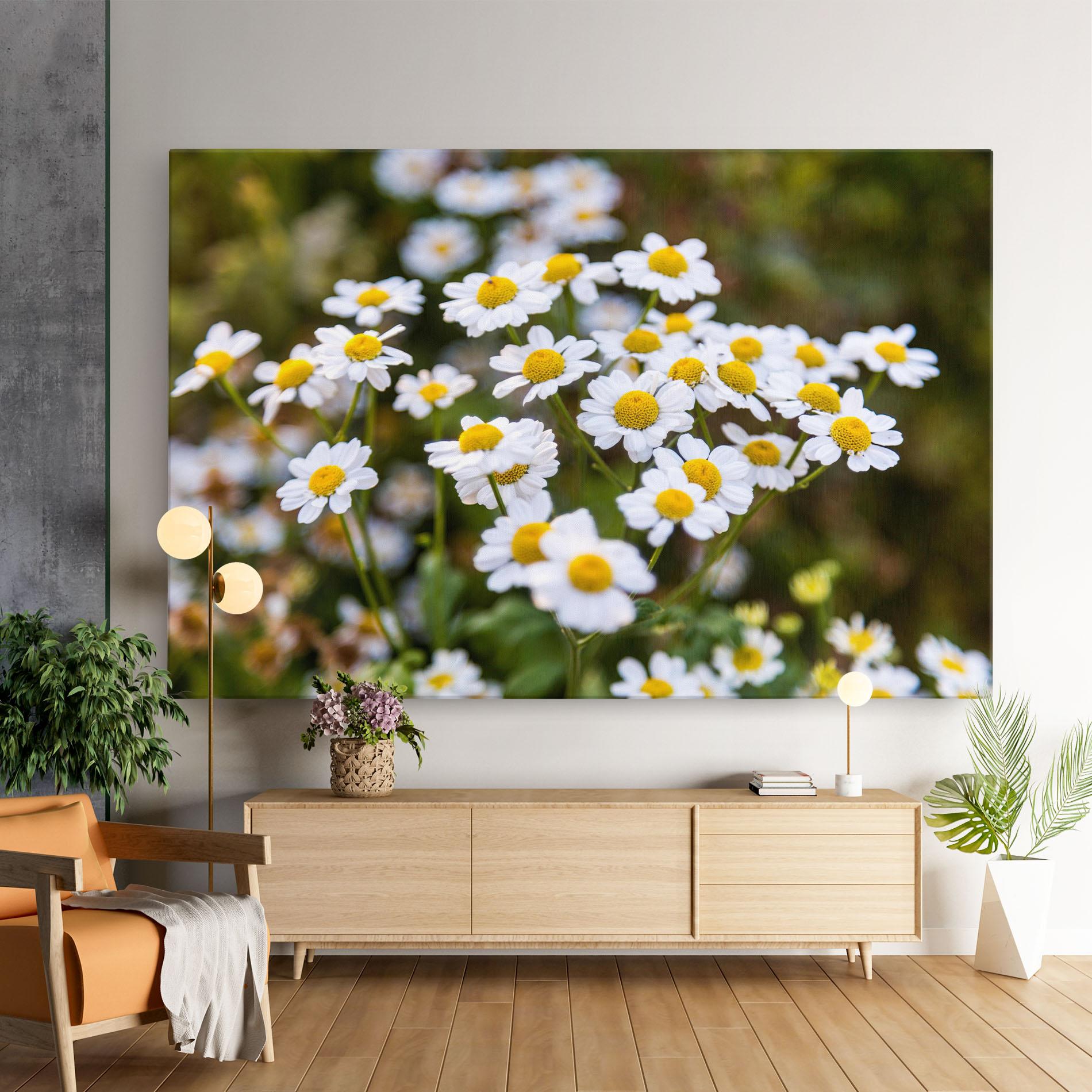 Leinwandbild Flowers Garden mockup 9