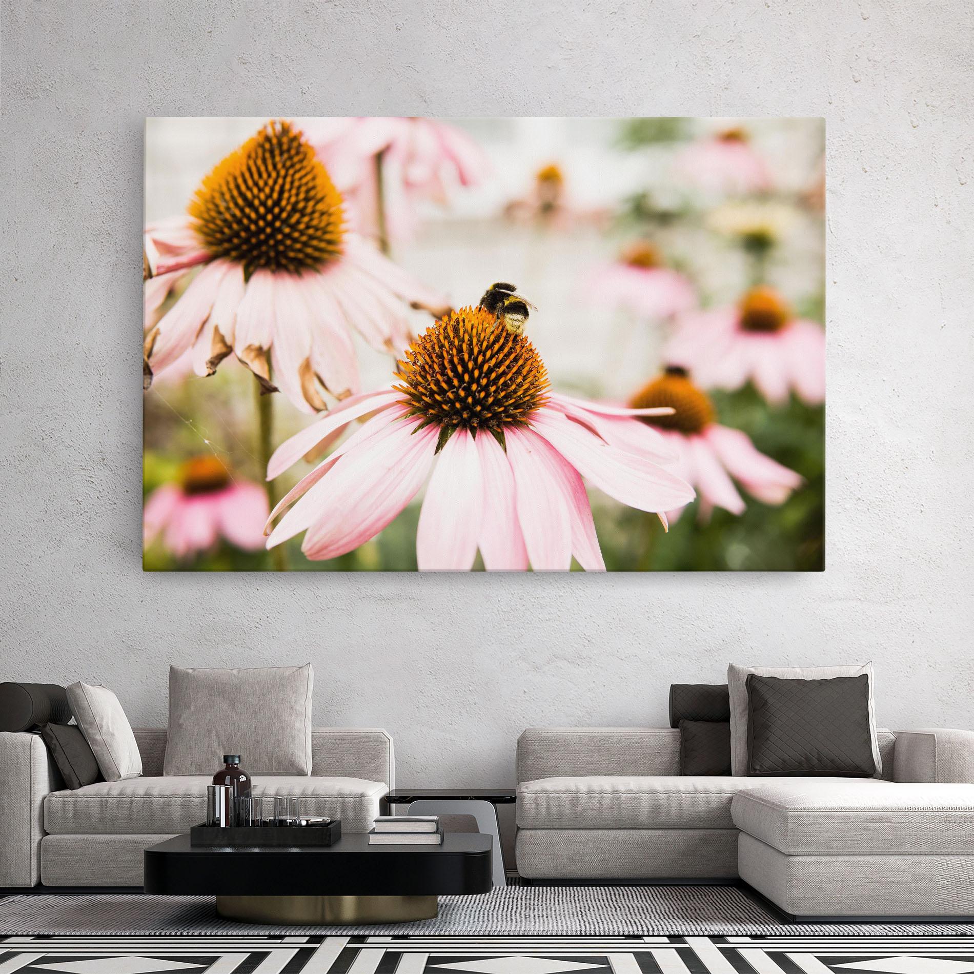 Leinwandbild Daylight Flower mockup 2