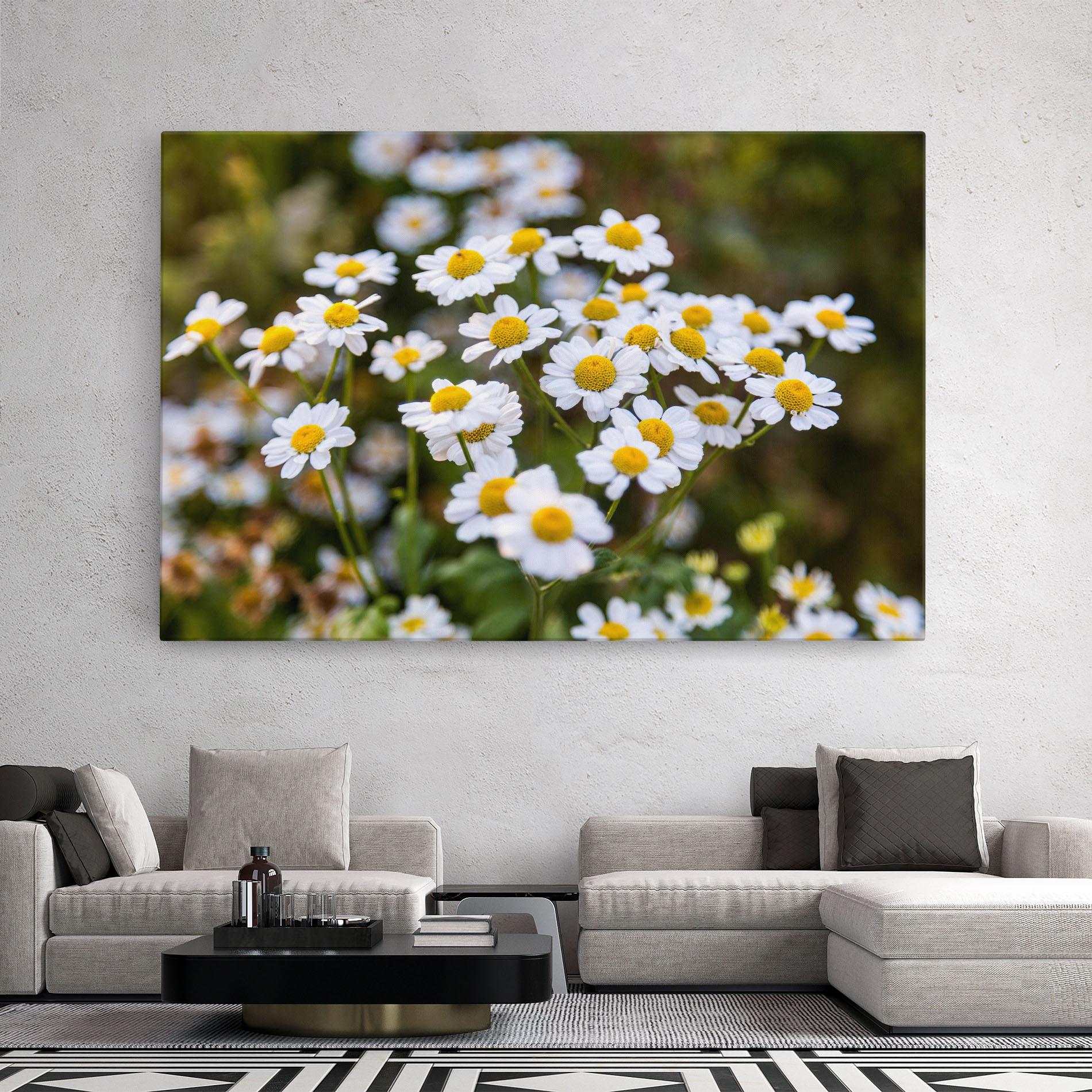 Leinwandbild Flowers Garden mockup 2