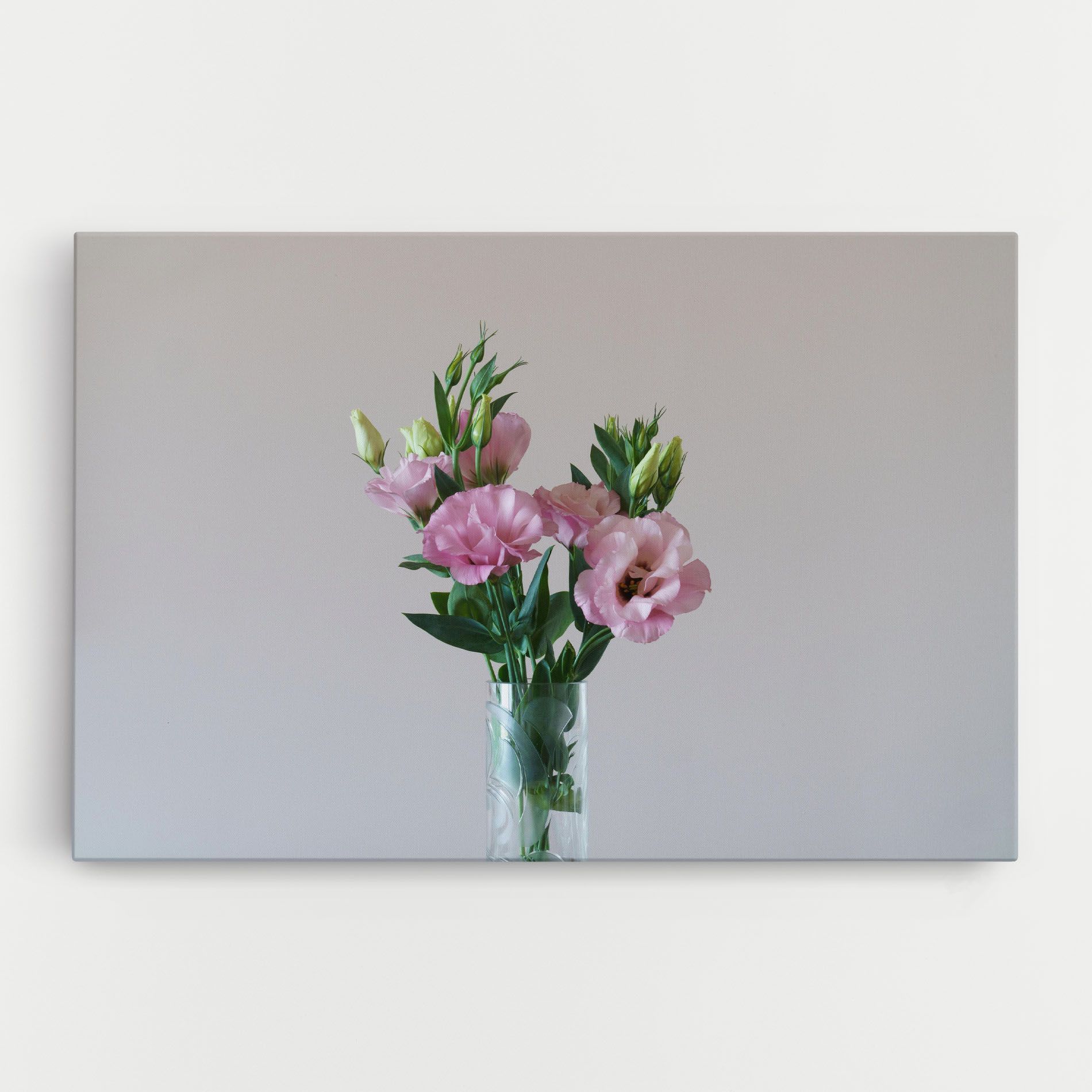 Pretty Pink Flower Vase mockup 0