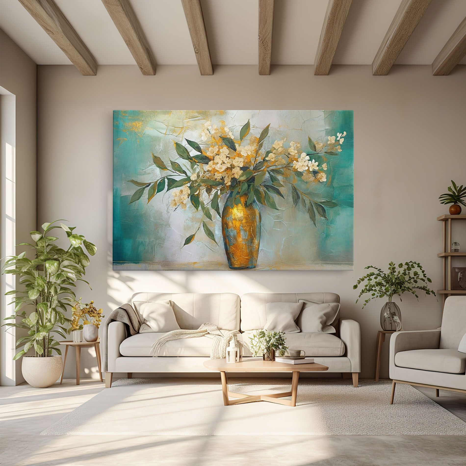 Abstract Vase Art mockup 6