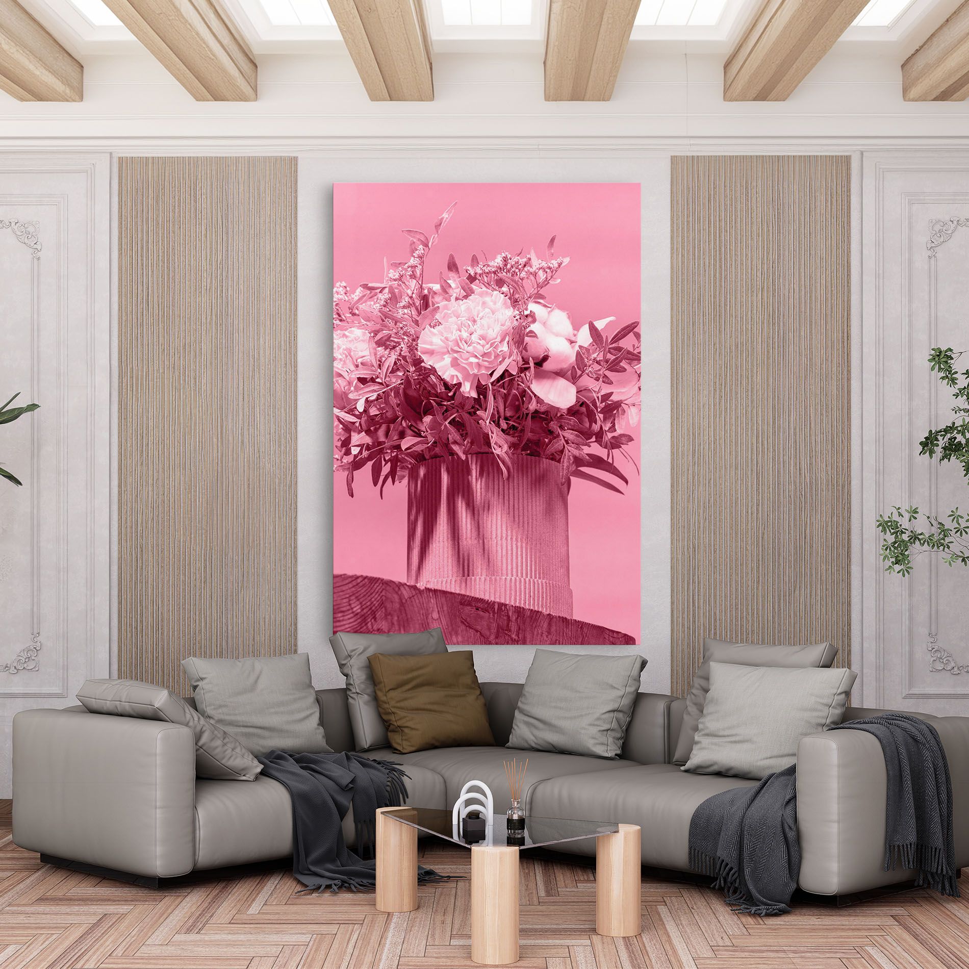 Pink Light Vase mockup 6