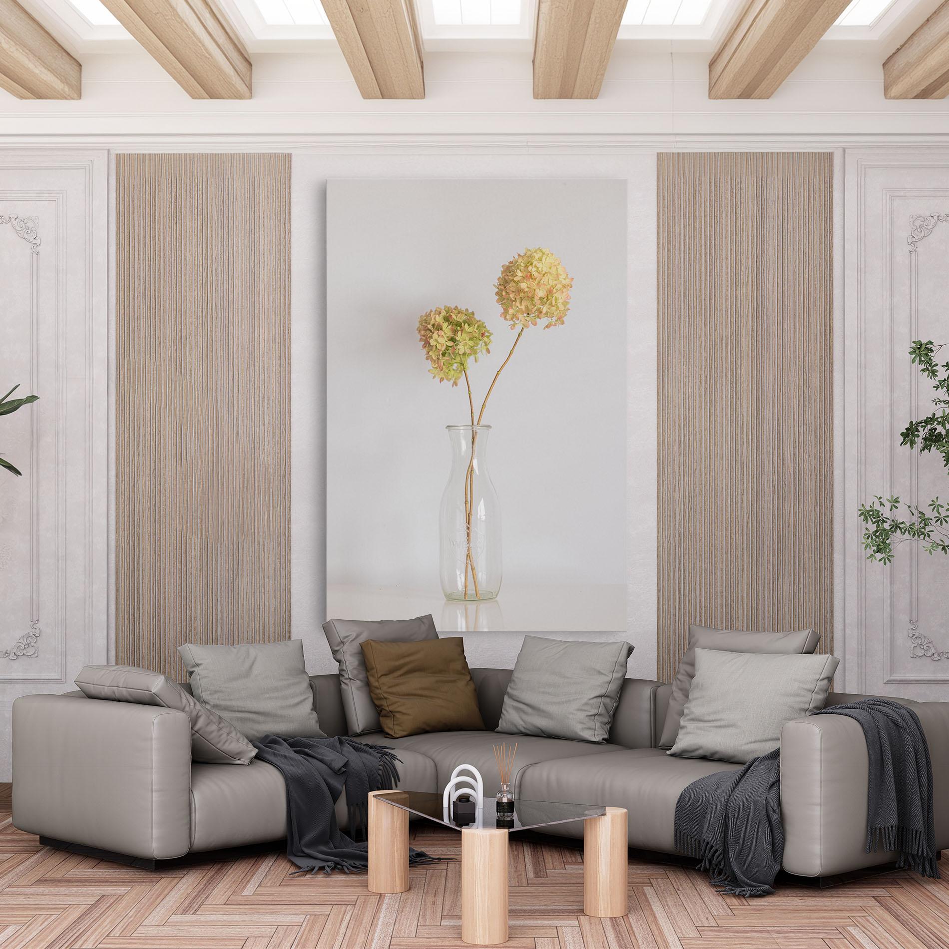 Leinwandbild Pretty Flower Vase mockup 6