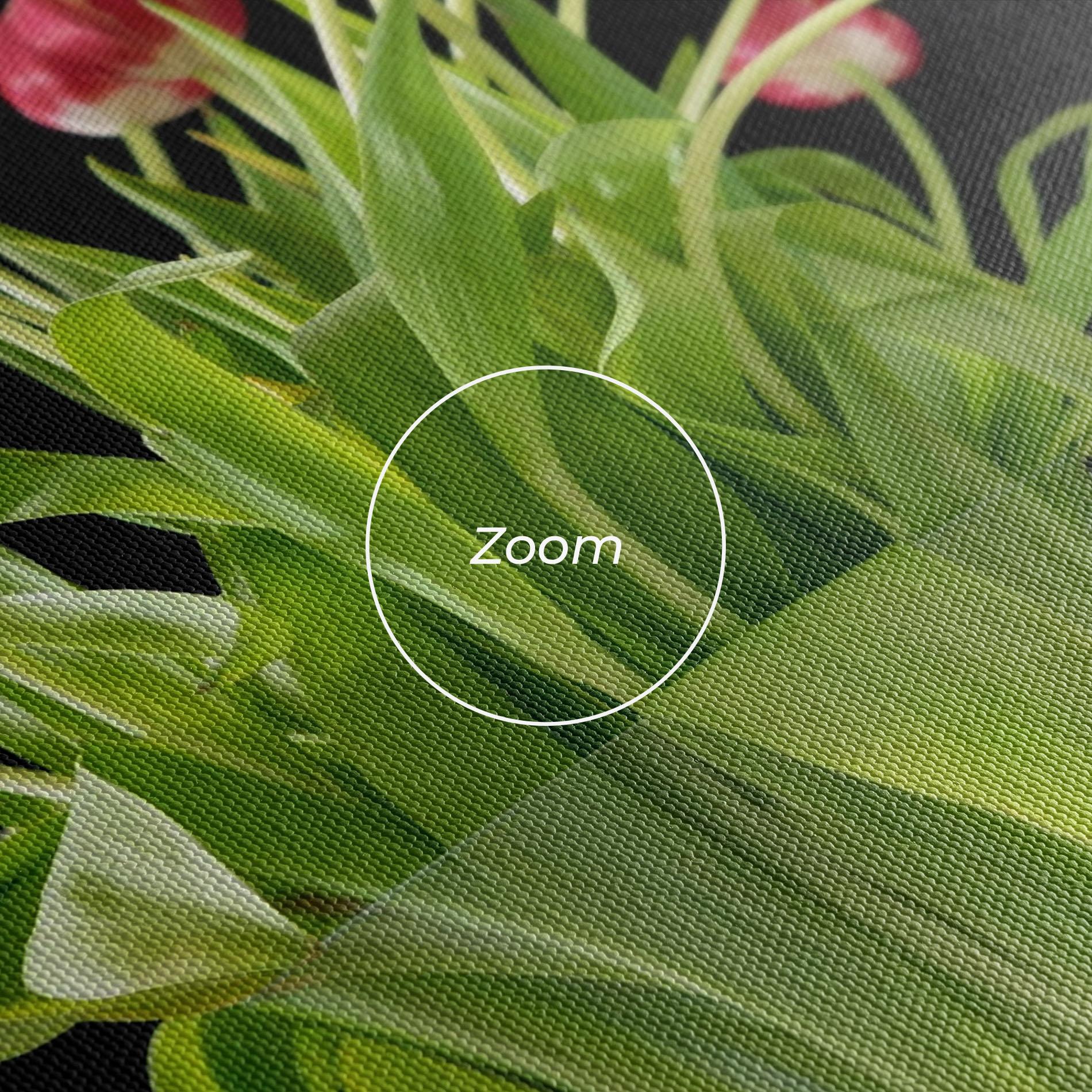 Leinwandbild Tiny Tulips Vase mockup 3