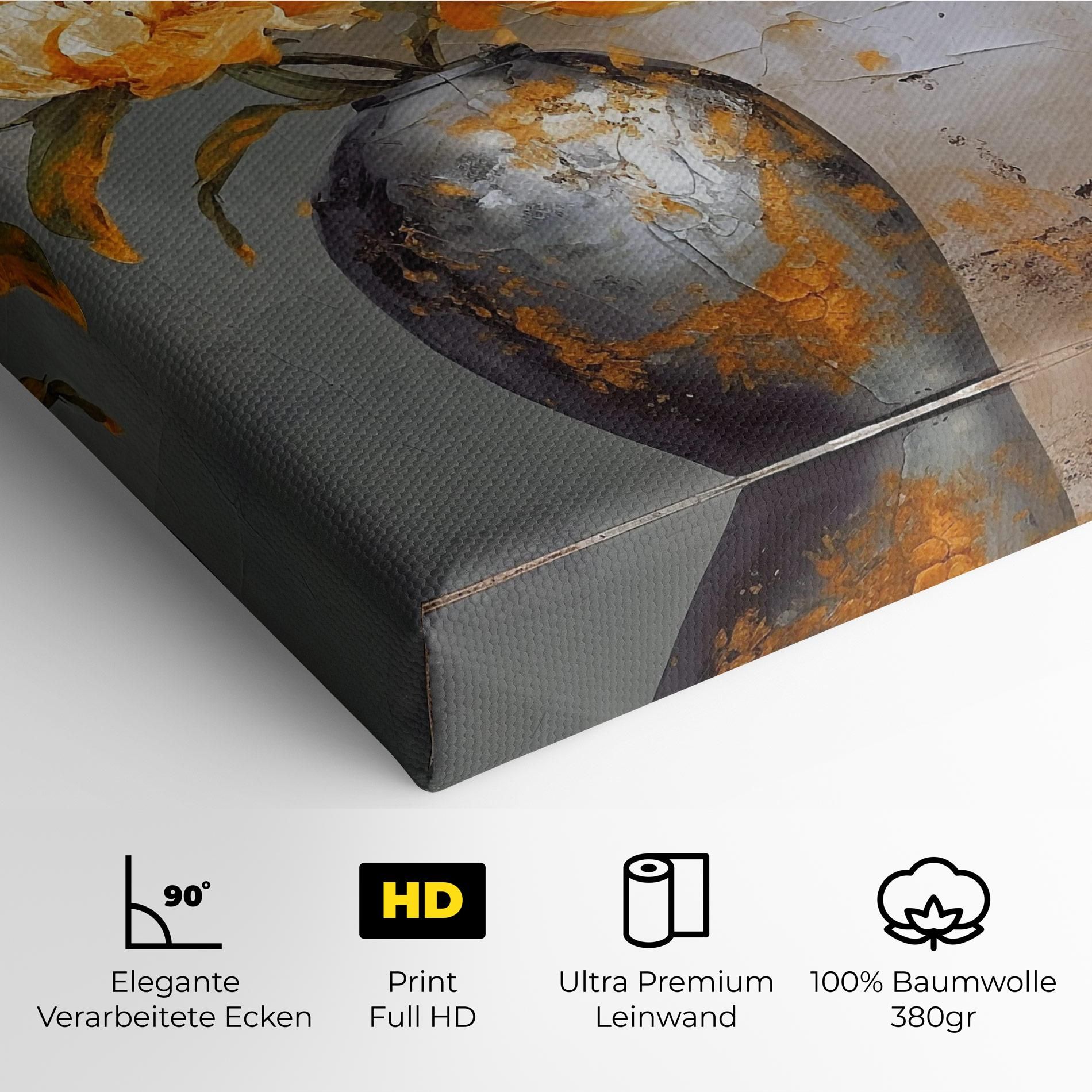 Grey Painting Vase mockup 4