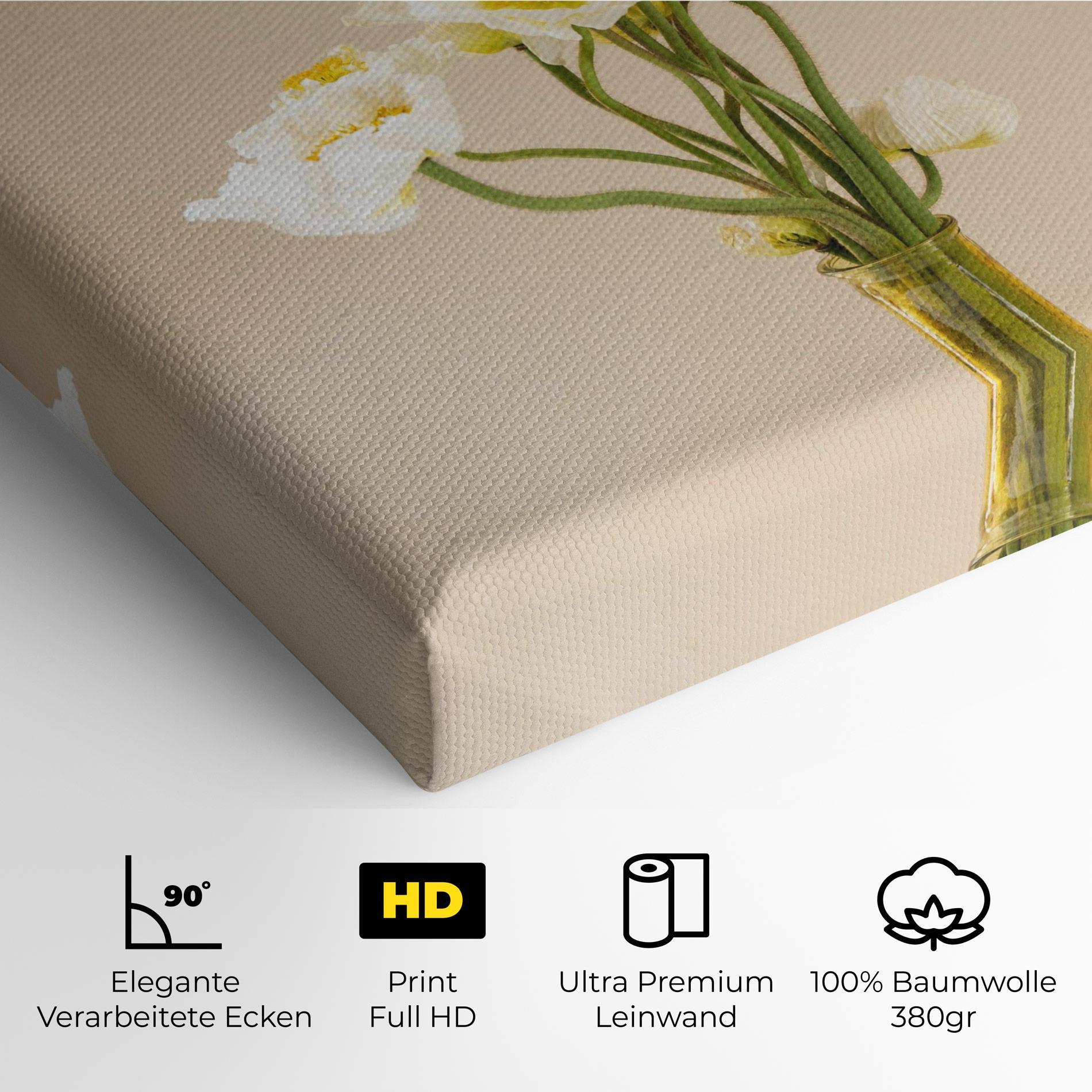 Leinwandbild Pretty Vase mockup 4