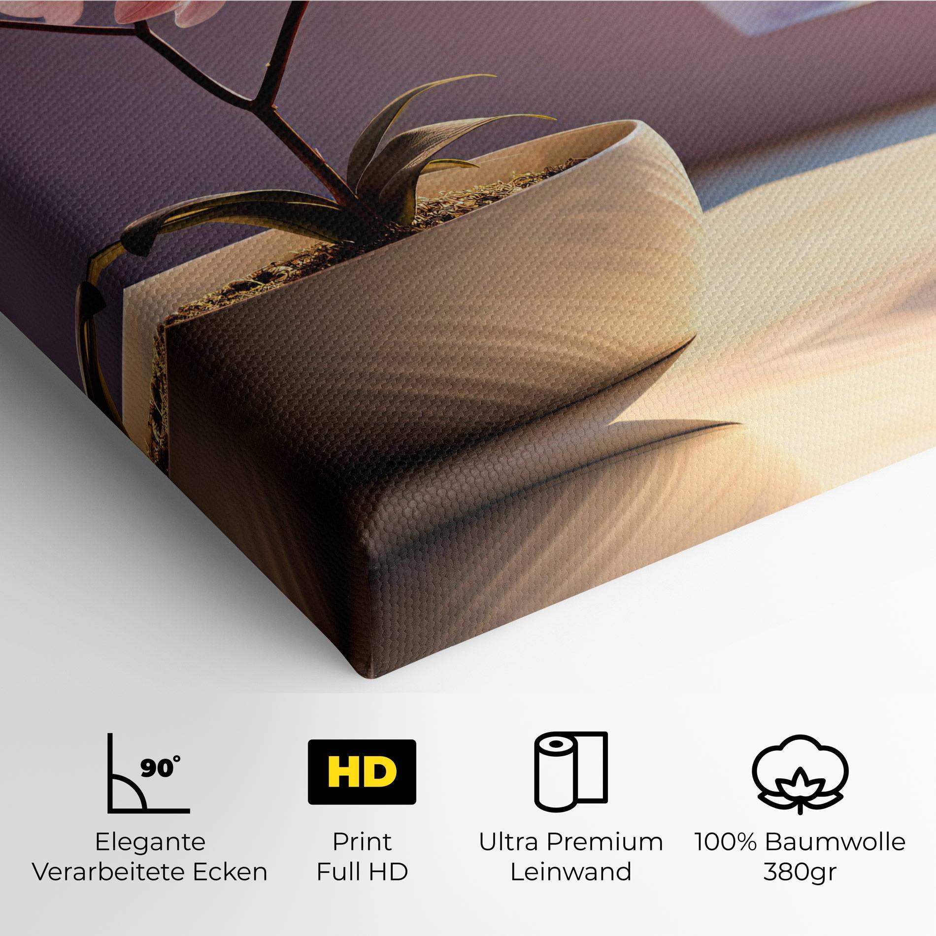 Leinwandbild Window Vase mockup 4