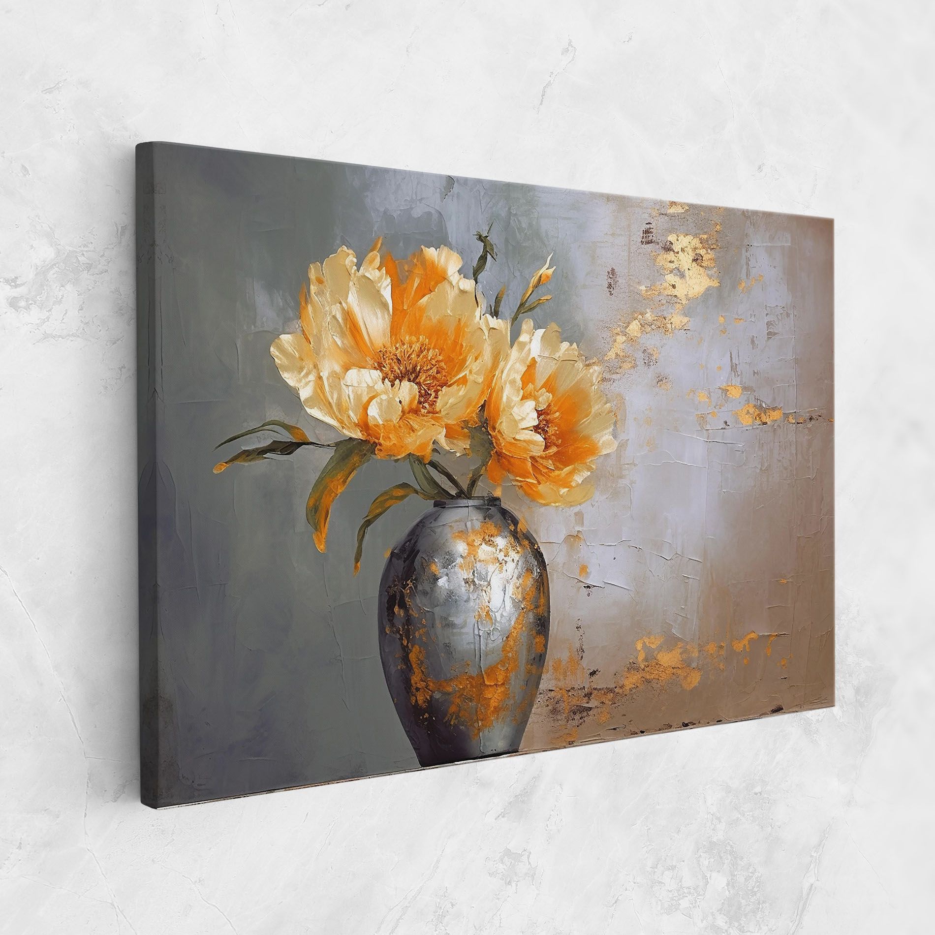 Grey Painting Vase mockup 1