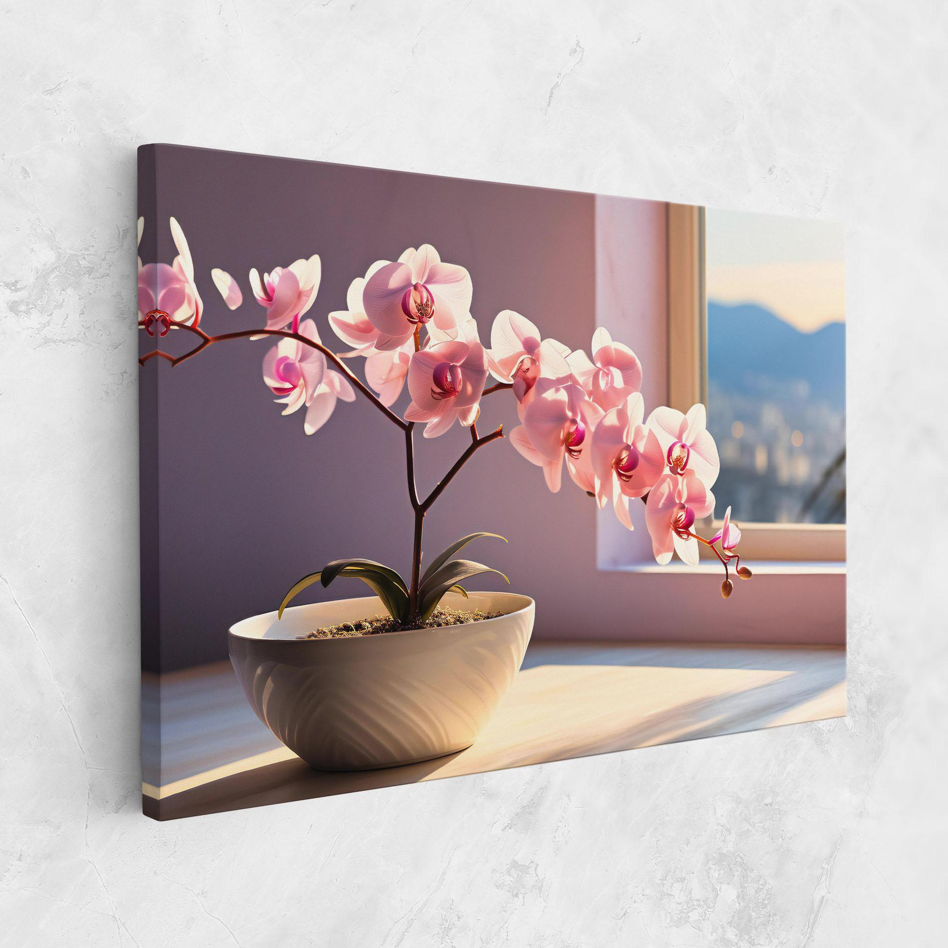 Leinwandbild Window Vase mockup 1