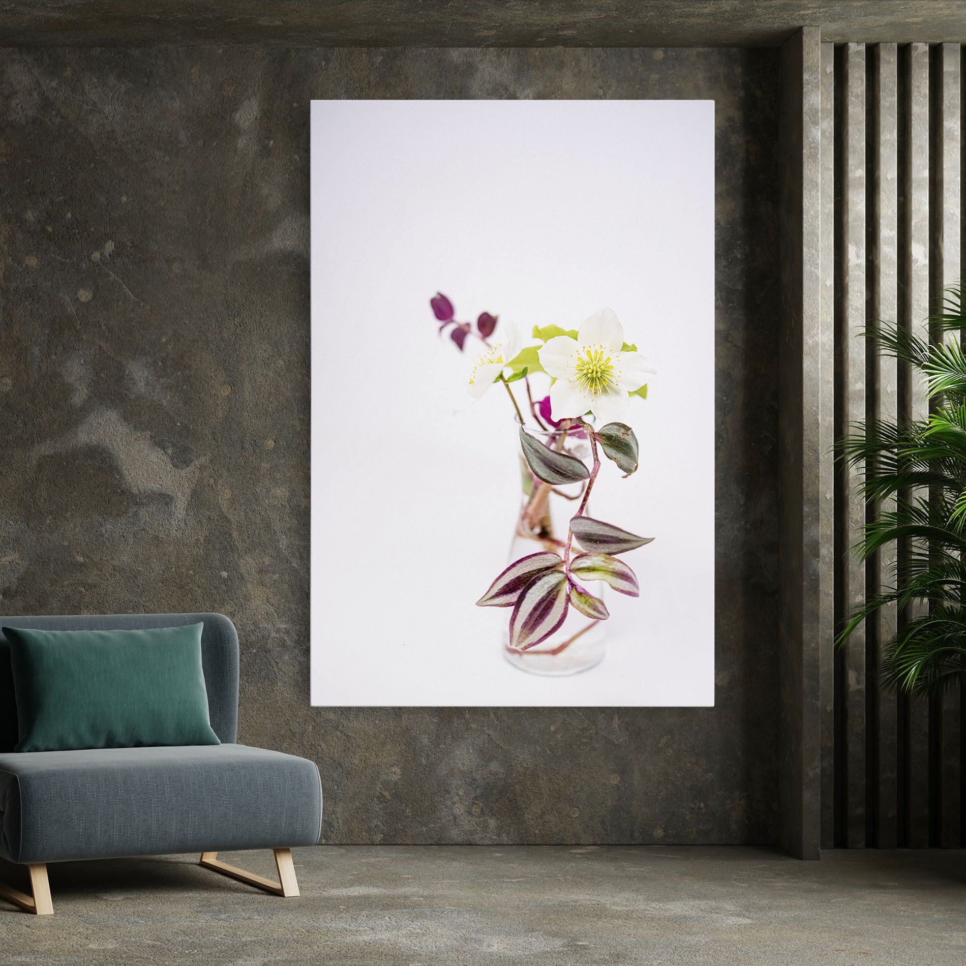 Pretty Leaf Vase mockup 7