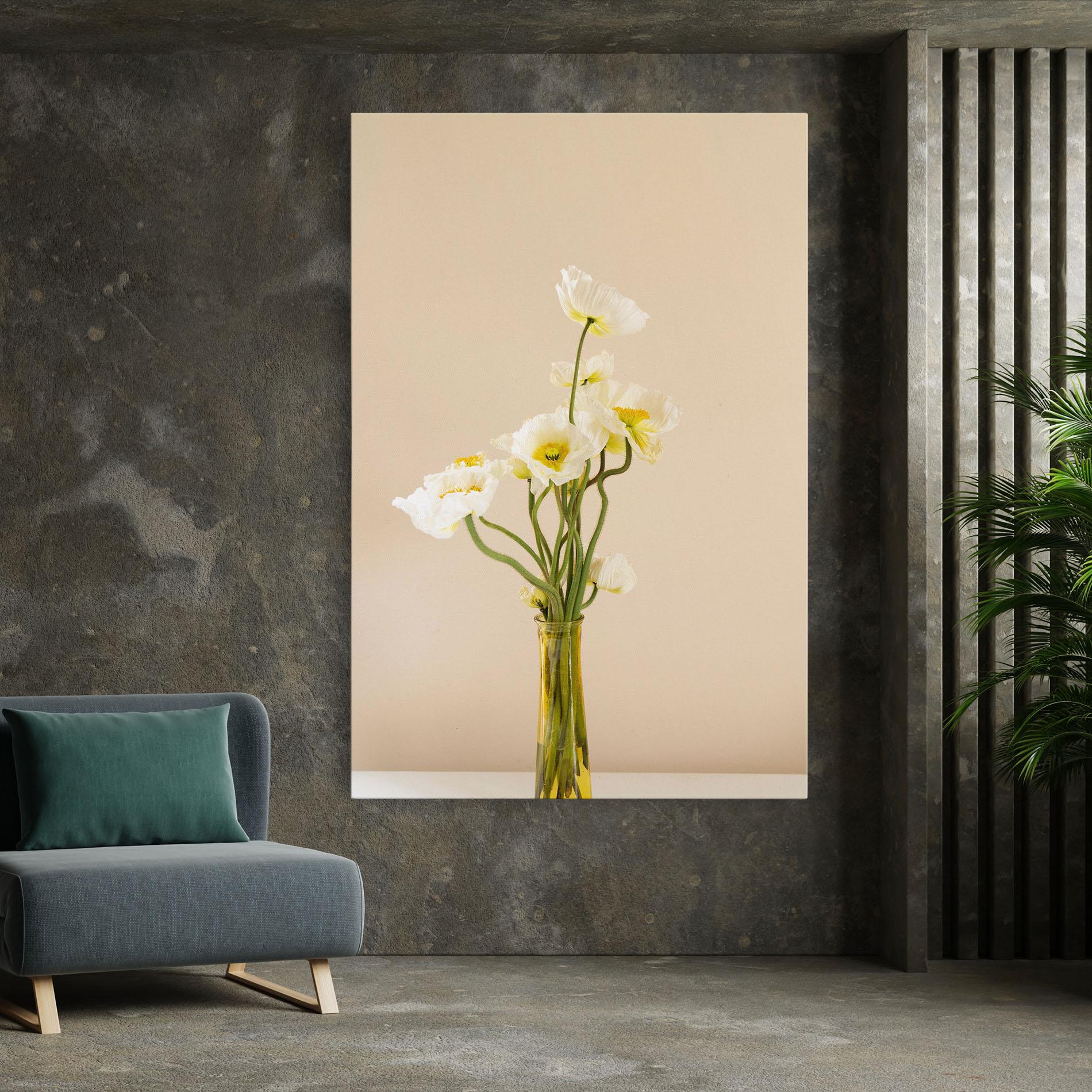 Leinwandbild Pretty Vase mockup 7