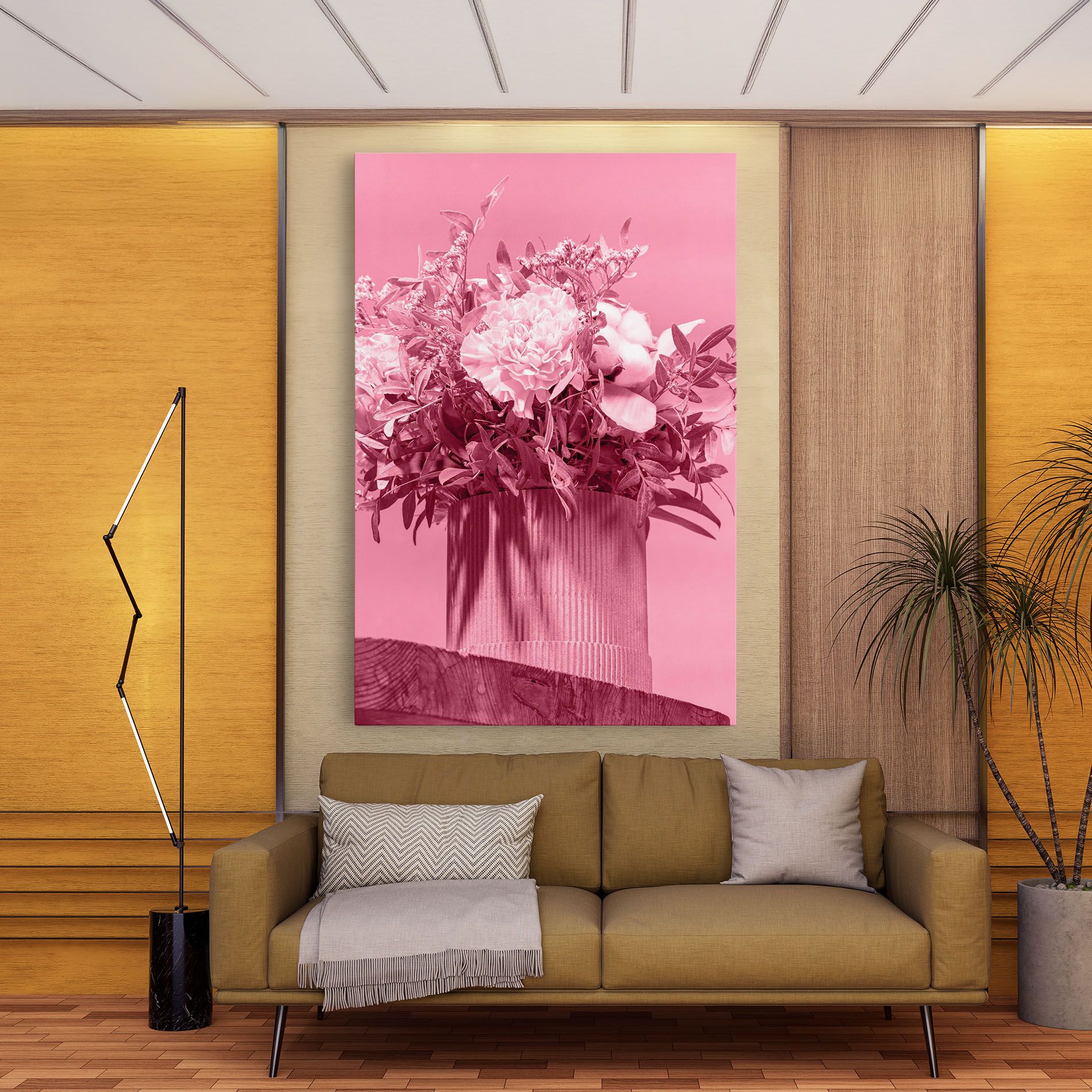 Pink Light Vase mockup 9