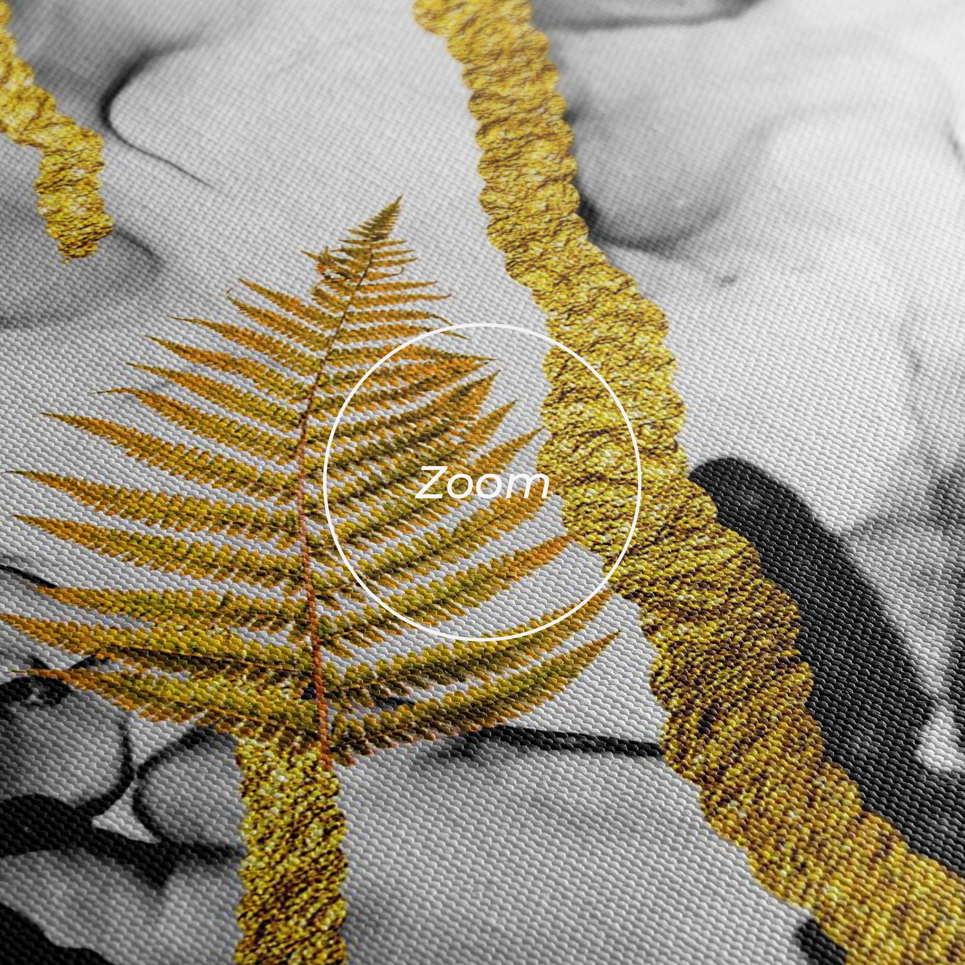 Abstract Golden Leaves mockup 3